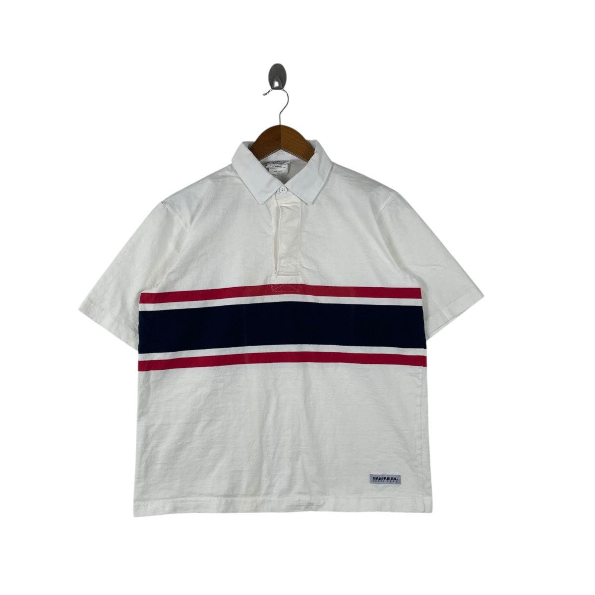 Barbarian Vintage Barbarian Rugby Wear Polo Tee Shirt Size US L / EU 52-54 / 3 - 1 Thumbnail