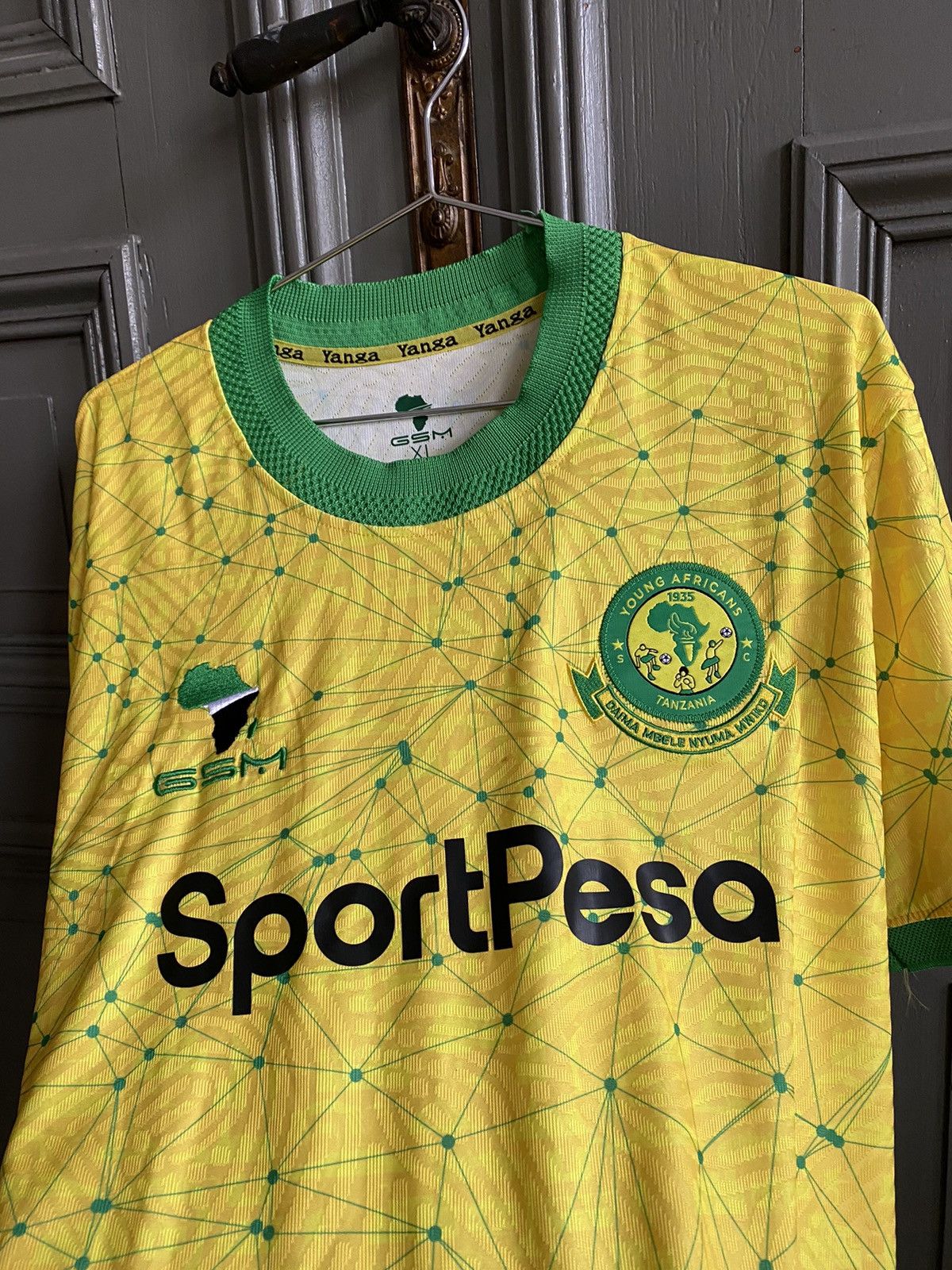 Other Young Africans Gms Soccer Jersey Size US XL / EU 56 / 4 - 6 Thumbnail