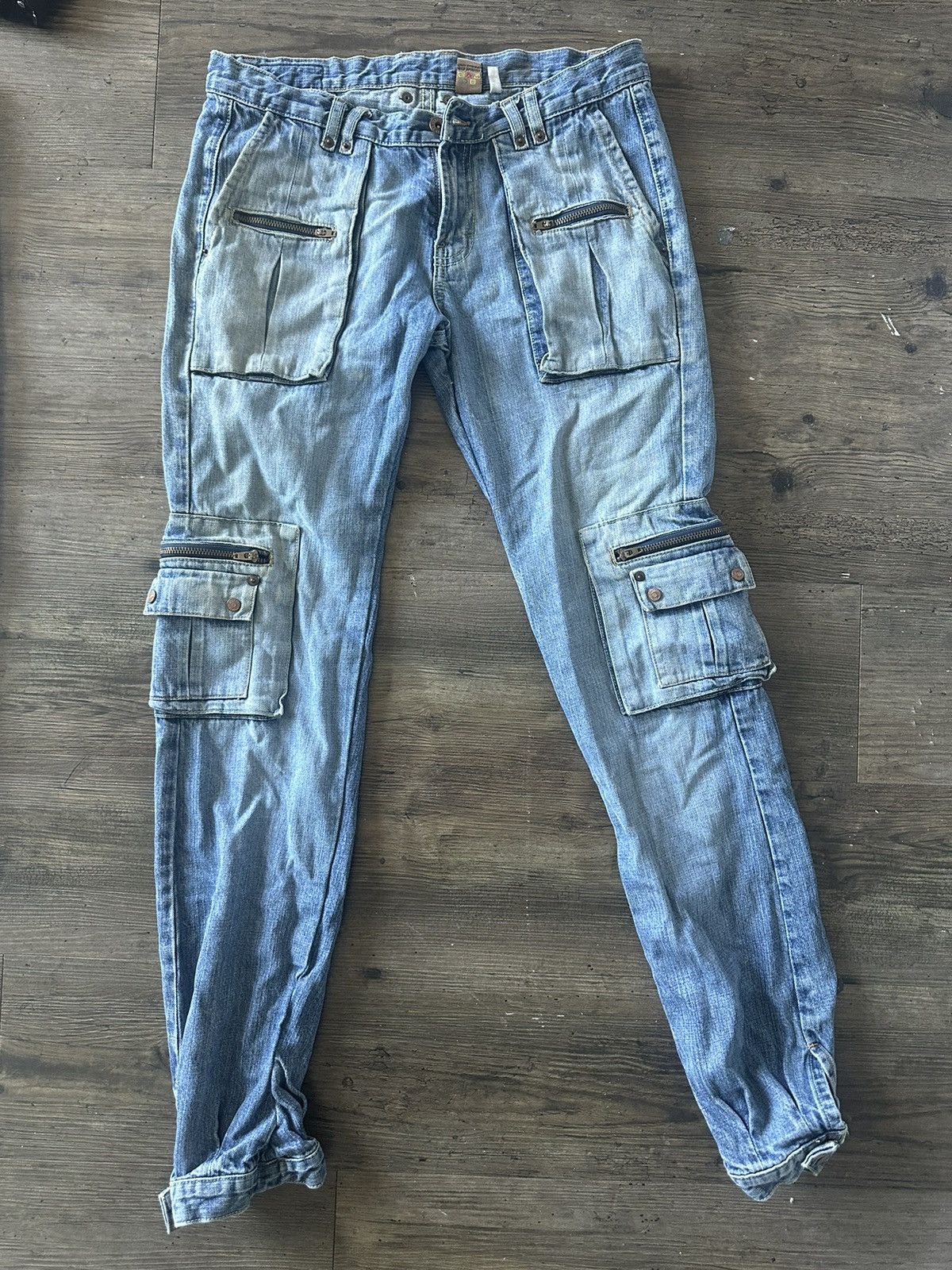 Japanese Brand Cargo jeans Japanese Brand Size US 29 - 1 Thumbnail