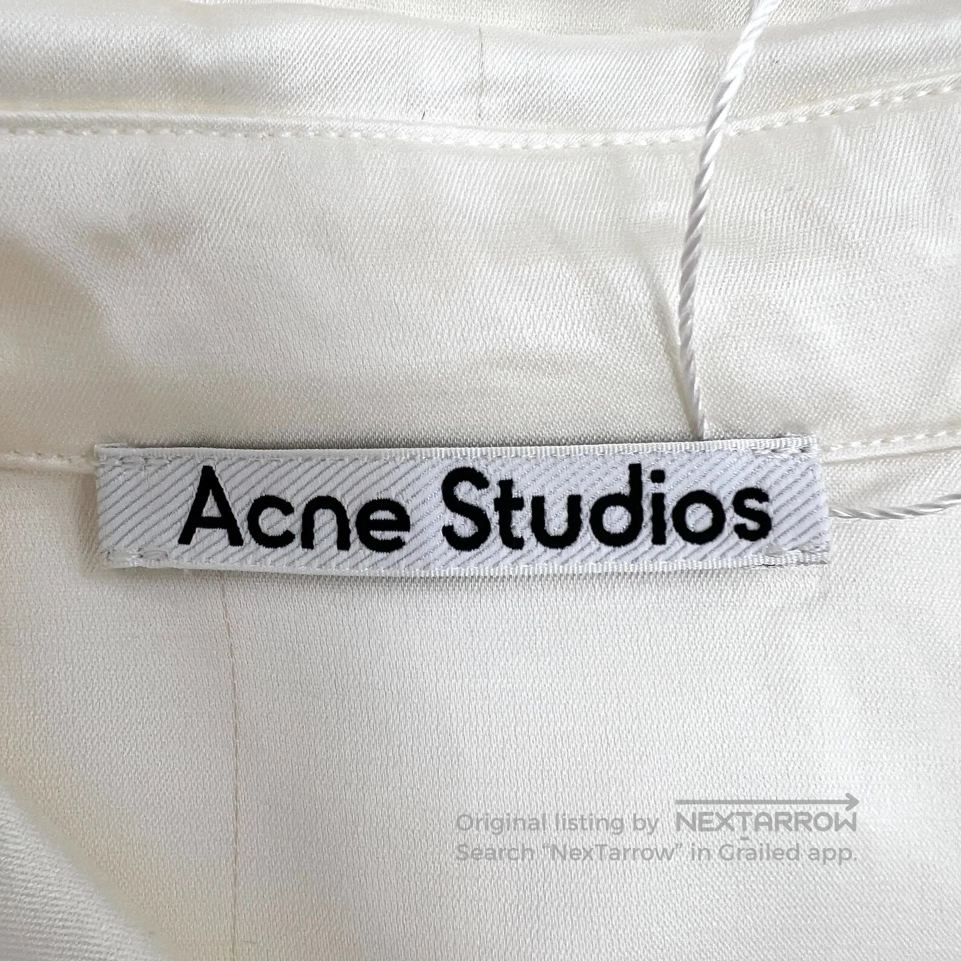 Acne Studios Acne Studios Beige Collar Single Breasted Long Sleeve Irre Size XXS / US 00 / IT 34 - 6 Thumbnail