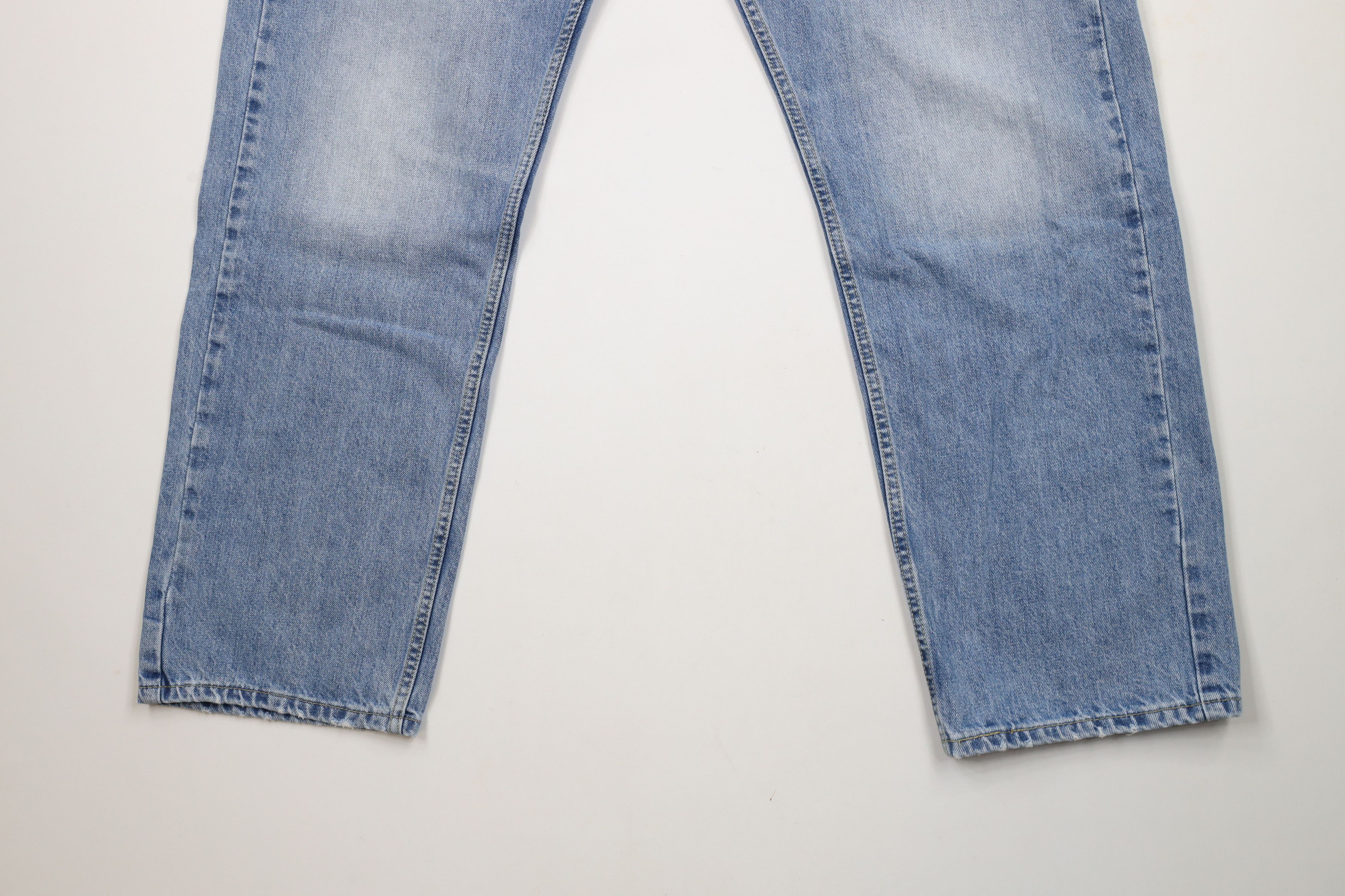 Levi's × Vintage Vintage Y2K Levis 505 Regular Fit Denim Jeans Blue Cotton Size US 40 / EU 56 - 4 Thumbnail