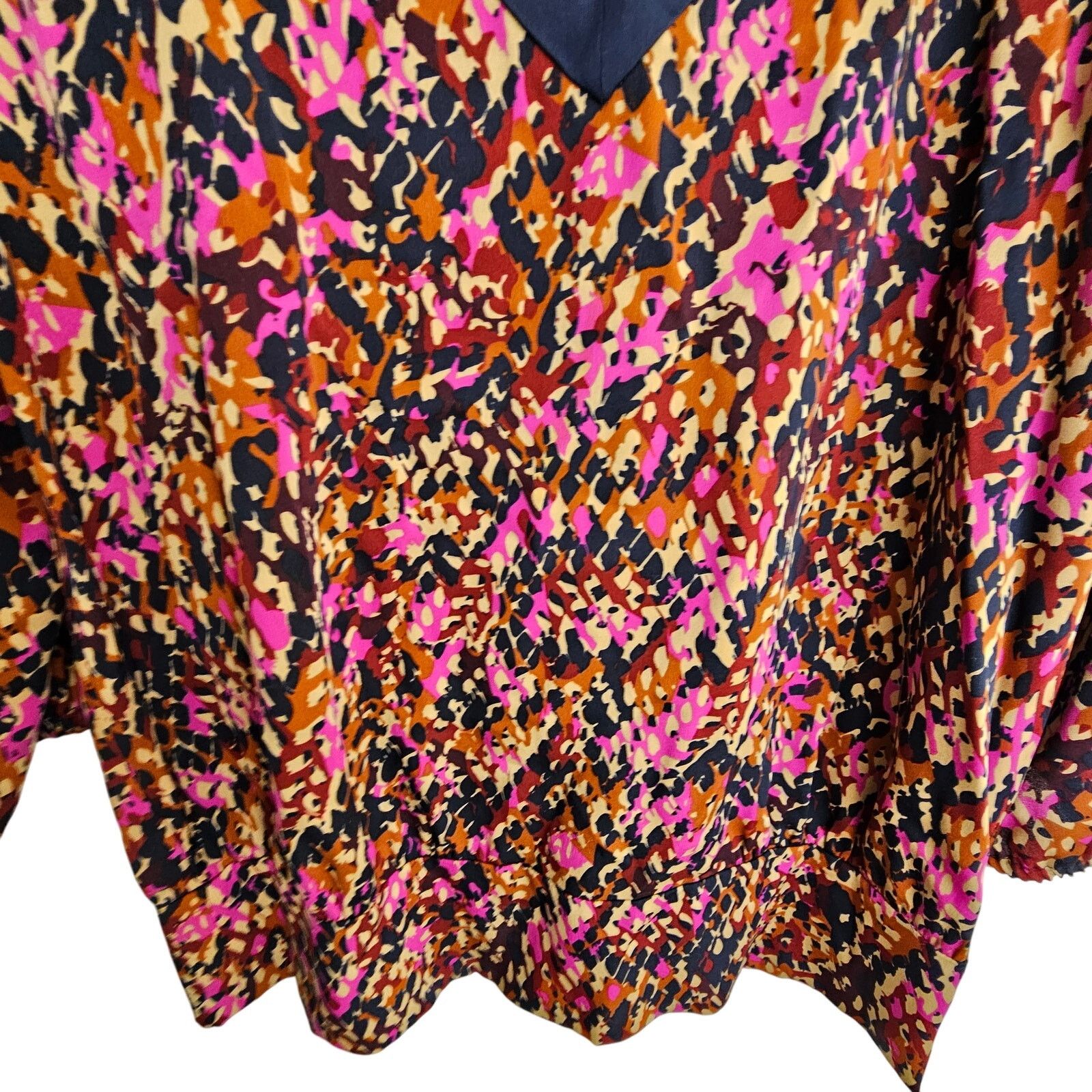 Diane von Furstenberg DVF Diane Von Furstenberg Darcey Silk Blouse 2 Loud Luxury Size XS / US 0-2 / IT 36-38 - 3 Thumbnail