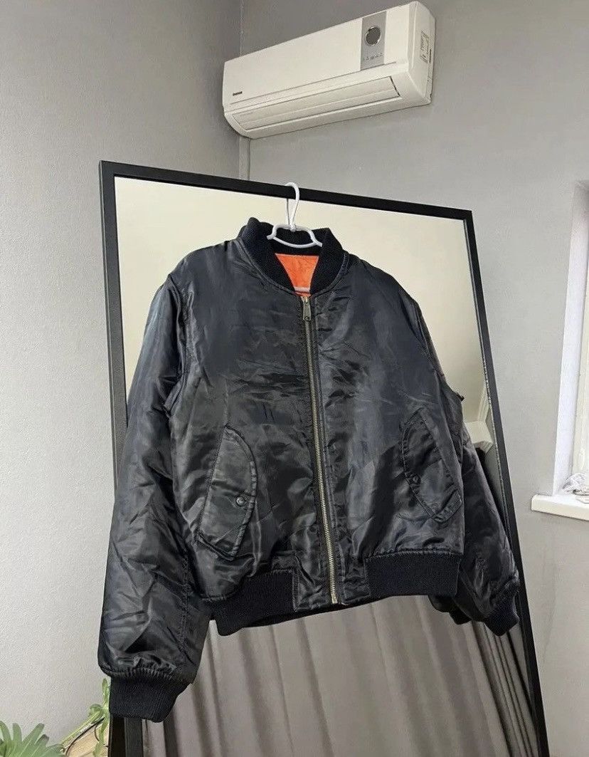 Japanese Brand Vintage Intermediate MA 1 Bomber Jacket Size US M / EU 48-50 / 2 - 1 Thumbnail