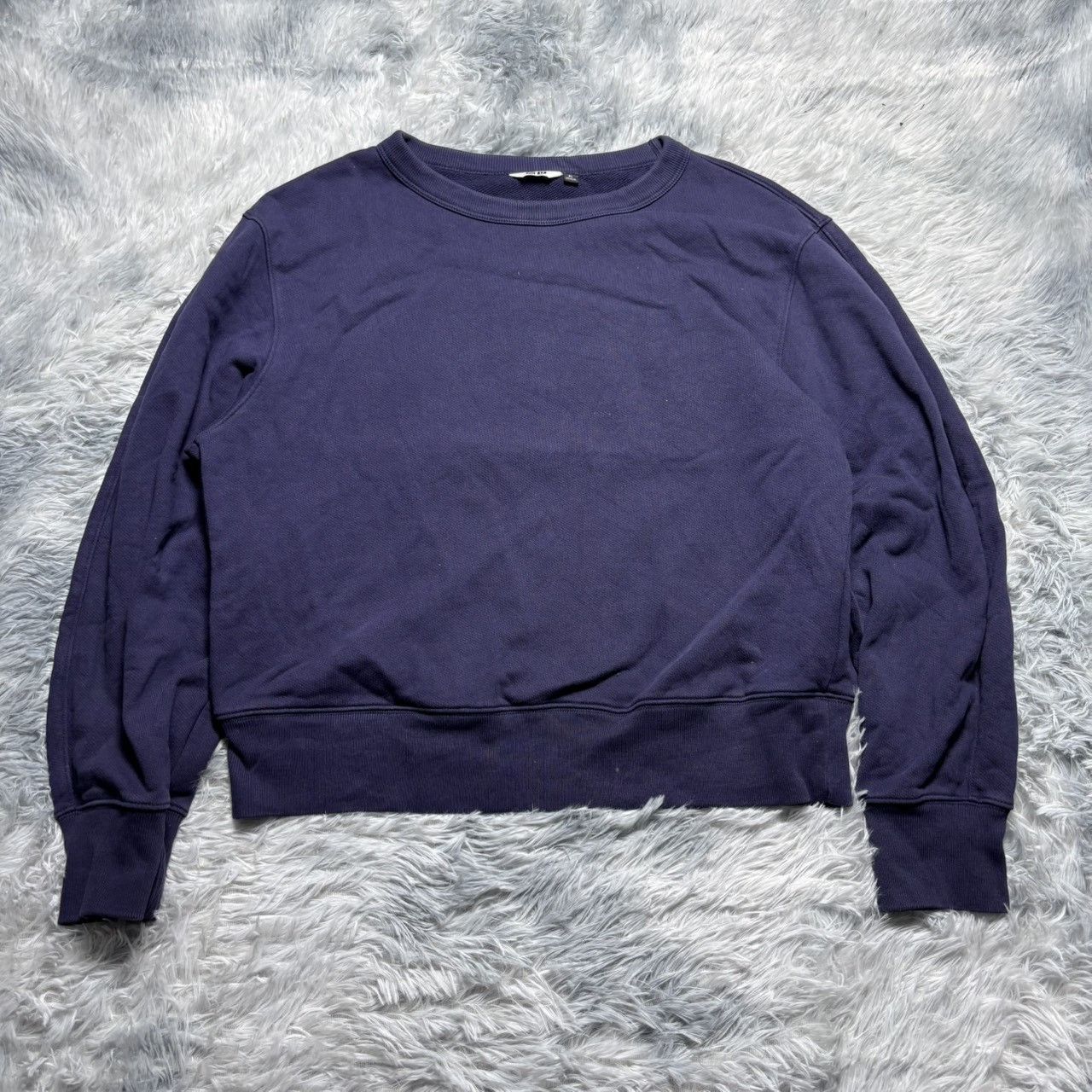 Uniqlo UNIQLO U Purple Crew Neck Sweatshirt - Size XL Size US XL / EU 56 / 4 - 1 Thumbnail