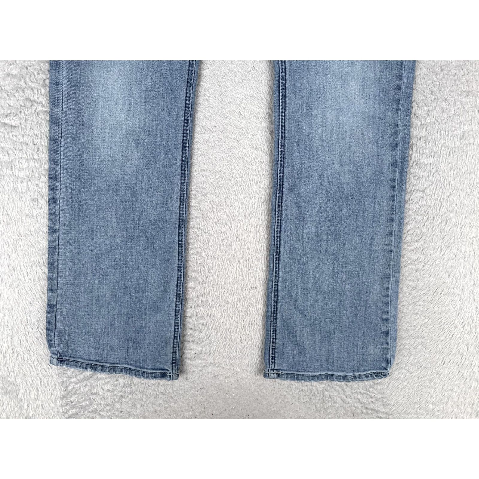 Silver Jeans Co. Silver Jeans Co Slim Boot Jeans Womens 29 Blue Light Wash Mid Rise Stretch 29x31 Size 29" - 2 Thumbnail