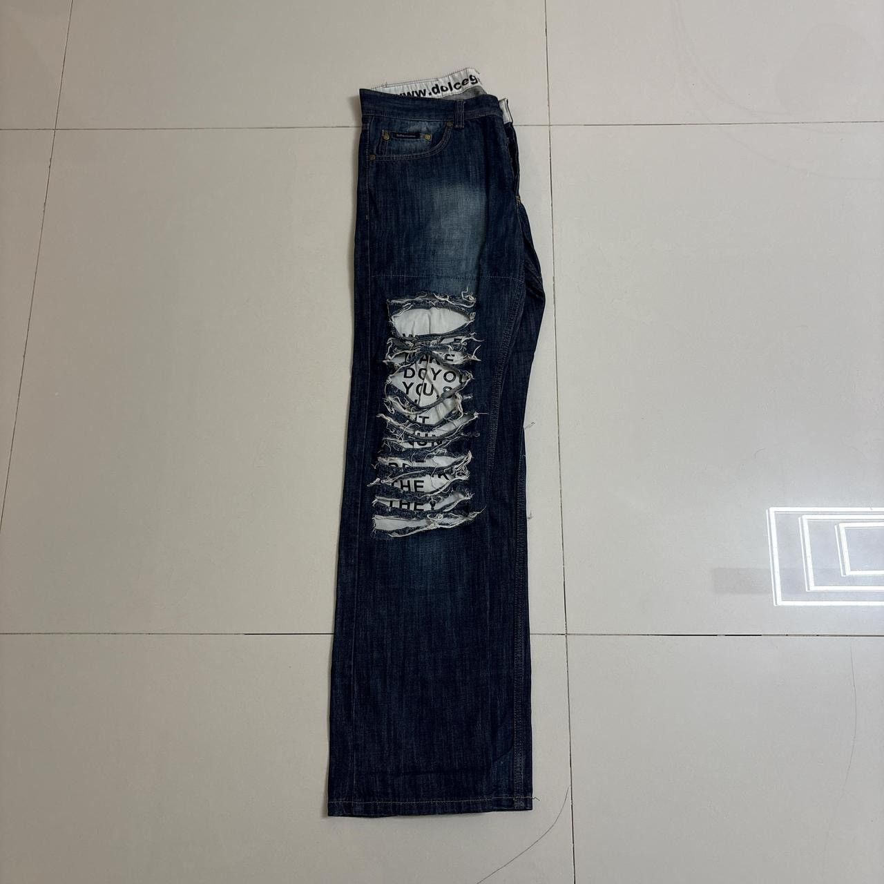 Dolce & Gabbana × Vintage Archive distressed Dolce Gabbana white