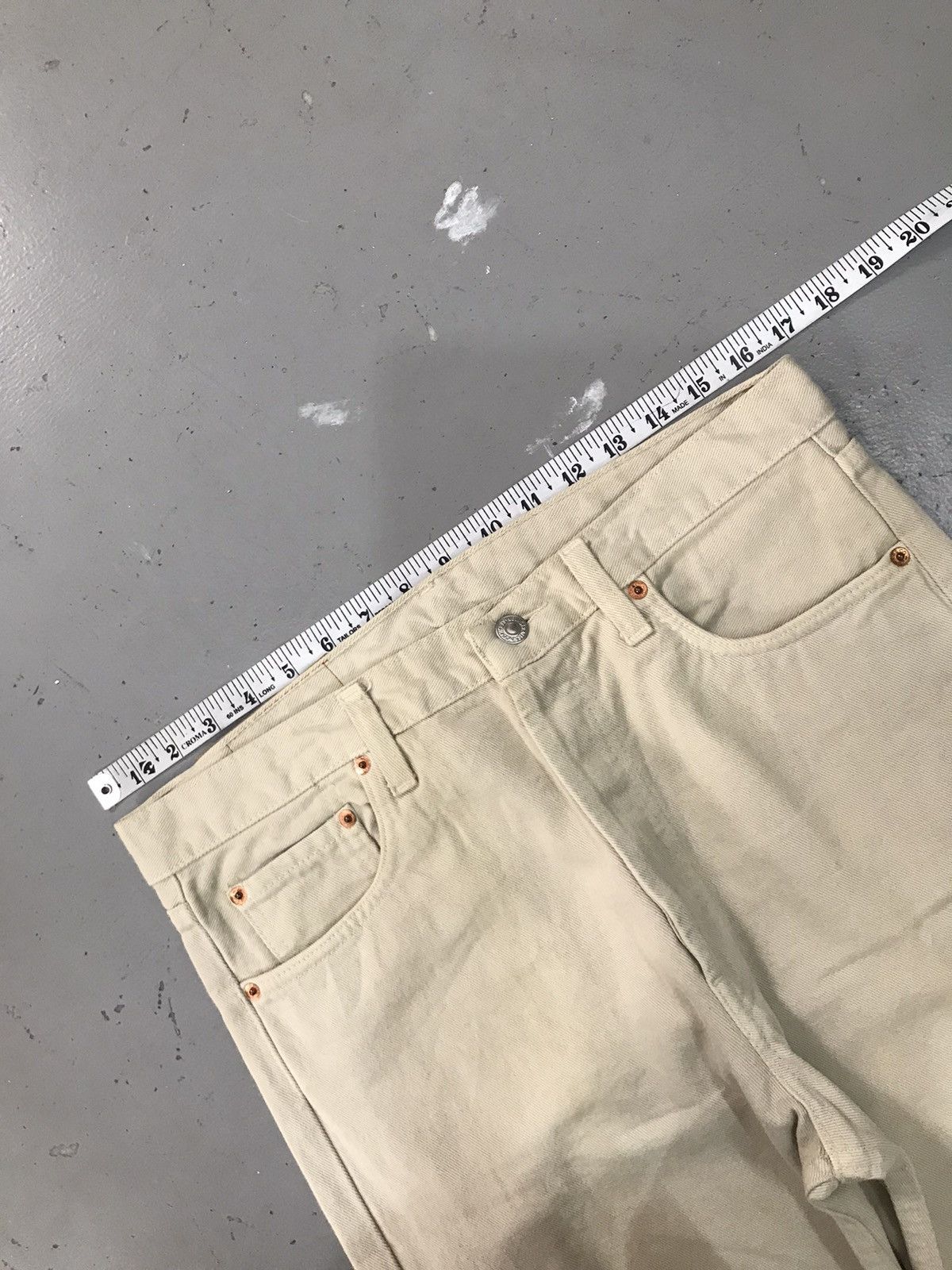 Levi's × Vintage Vintage Levi’s Strauss & co 501 straight denim pant Size US 34 / EU 50 - 5 Thumbnail