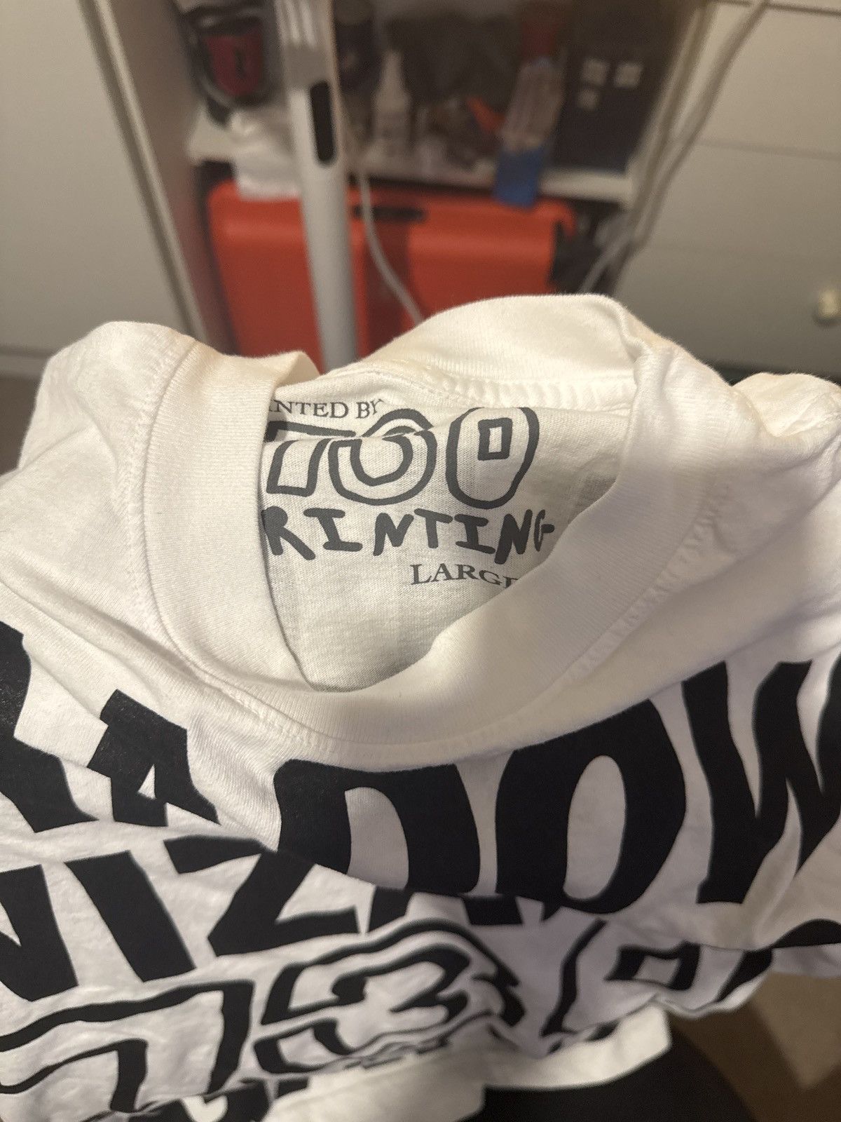 Other shadow wizard 730 printing gang tee size large white Size US L / EU 52-54 / 3 - 3 Thumbnail