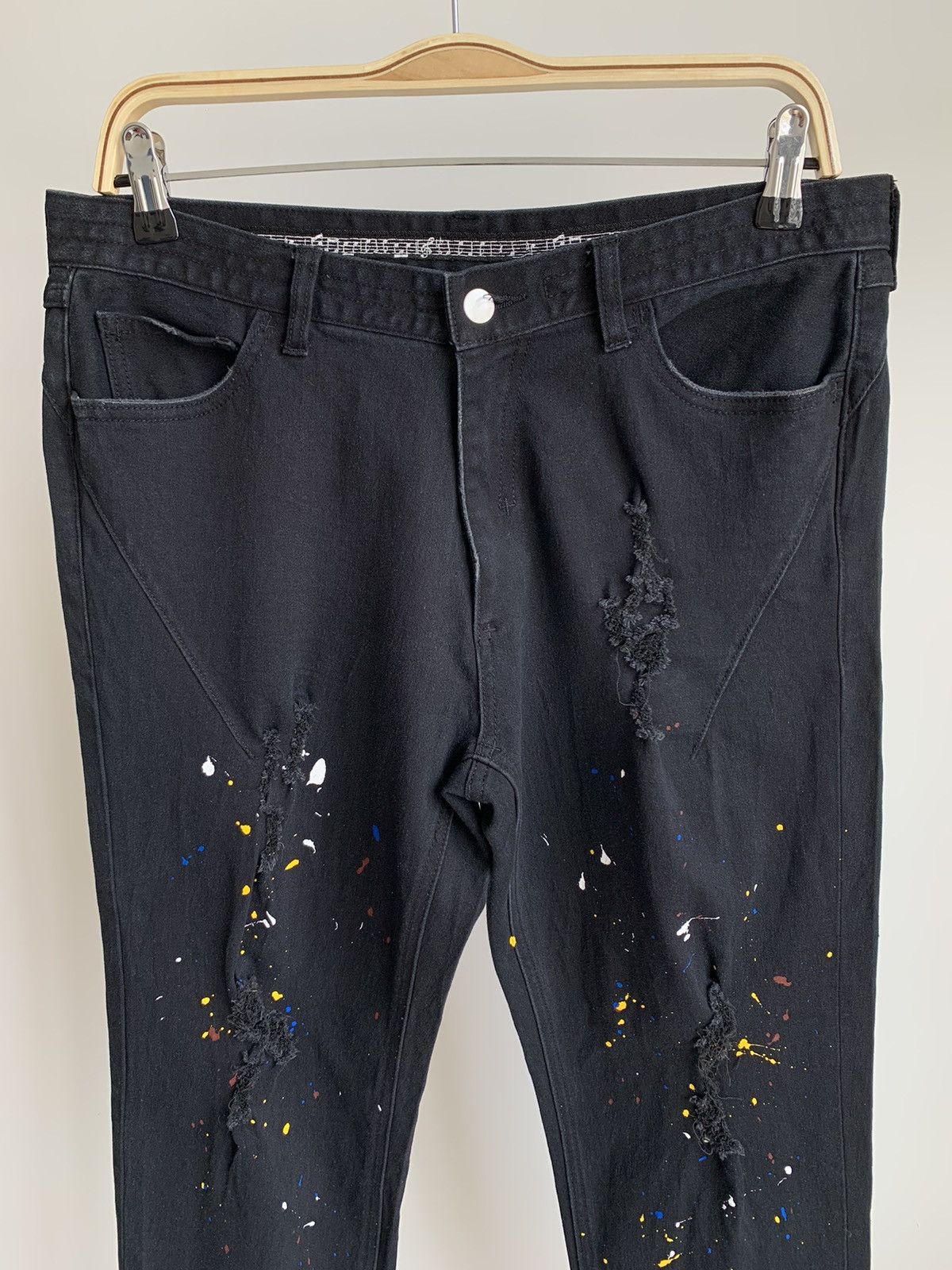 Number (N)ine × Takahiromiyashita The Soloist. Number Nine Painter Jeans Size US 32 / EU 48 - 5 Thumbnail