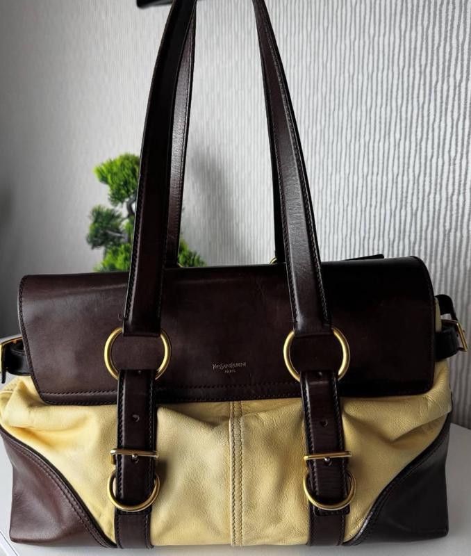 Yves Saint Laurent Rare vintage leather bag Yves Saint Laurent Size ONE SIZE - 8 Thumbnail