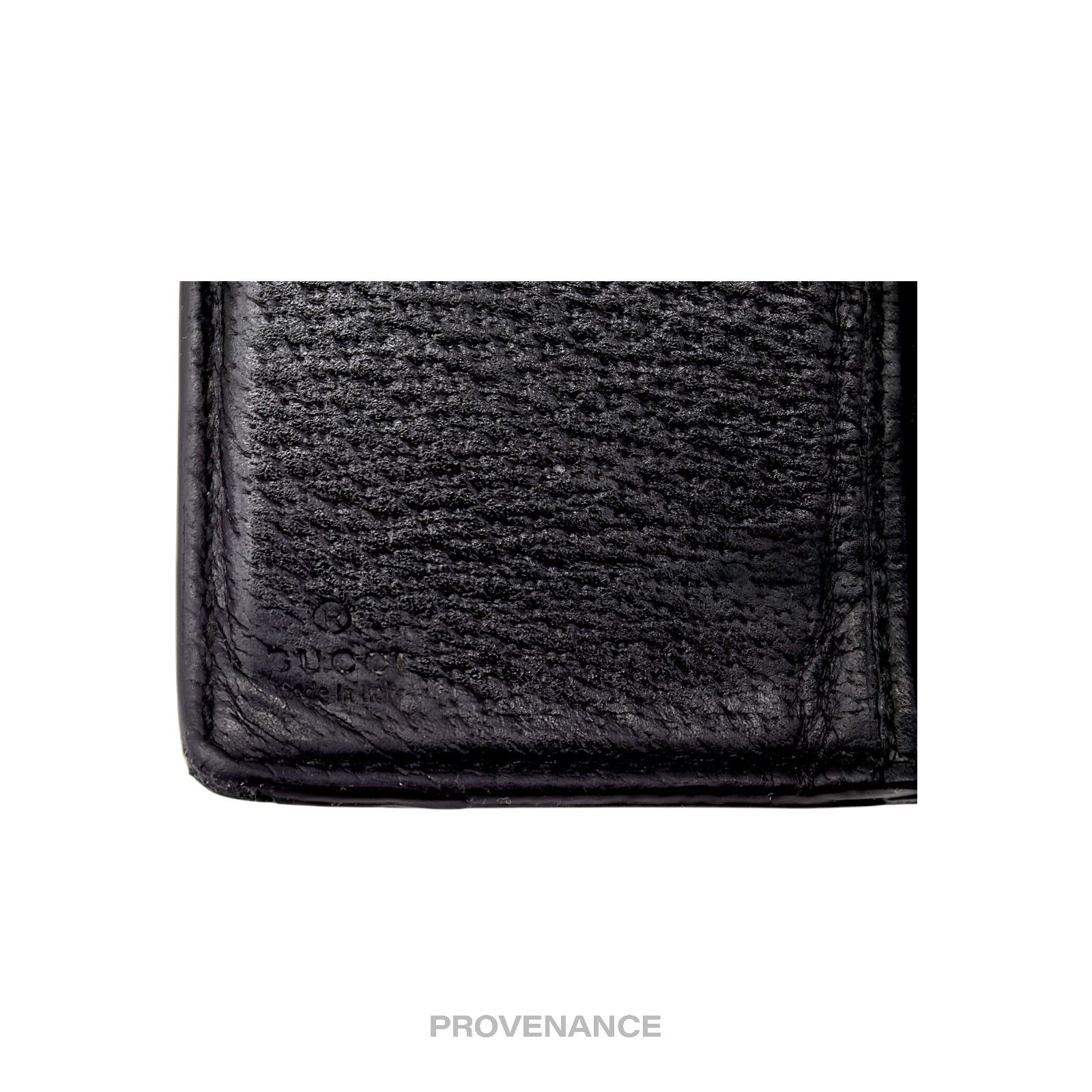 Gucci 🔴 Gucci GG Marmont Long Wallet - Black Leather Size ONE SIZE - 7 Thumbnail