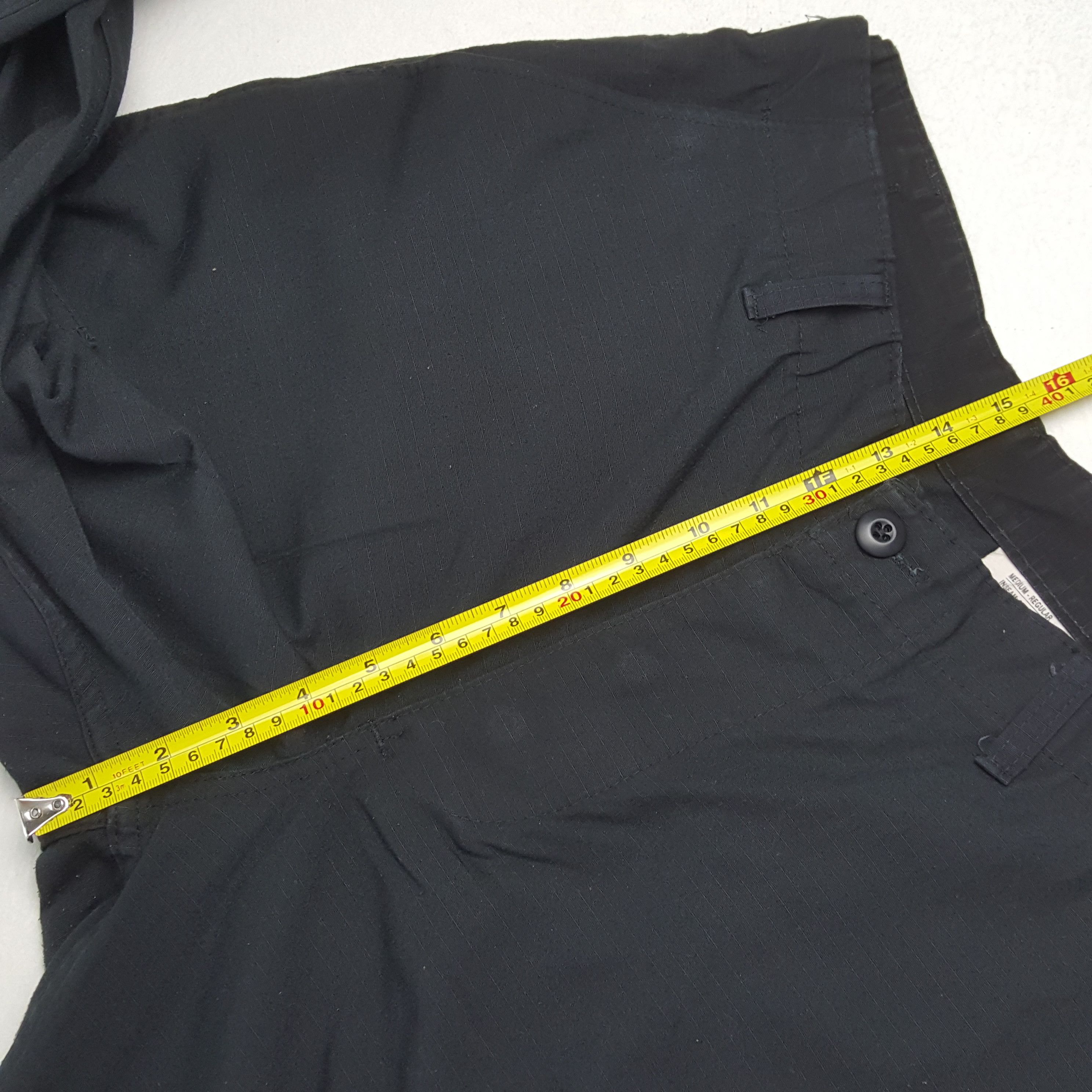 Vintage Black Cargo Style Streetwear Pants RR9 Size US 30 / EU 46 - 8 Thumbnail