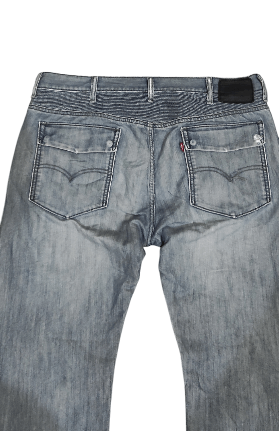 Levi's Vintage Levis 527 Distressed Boot Cut Jeans Size US 38 / EU 54 - 4 Thumbnail