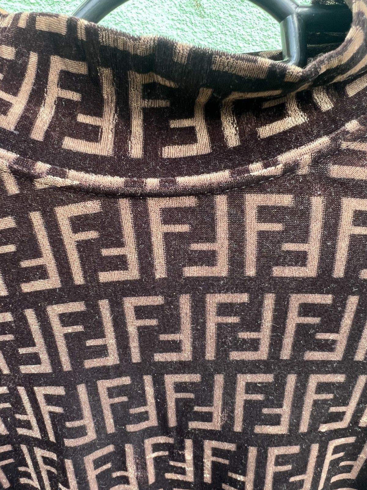 Fendi Fendi Jeans Roma Amor Zucca Monogram Mock Neck Long Sleeve Size M / US 6-8 / IT 42-44 - 11 Thumbnail