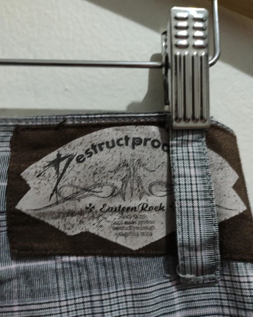 PPFM 2000s PPFM Eastern Rock Plaid Bondage Cyber Punk Pant Size US 32 / EU 48 - 3 Thumbnail