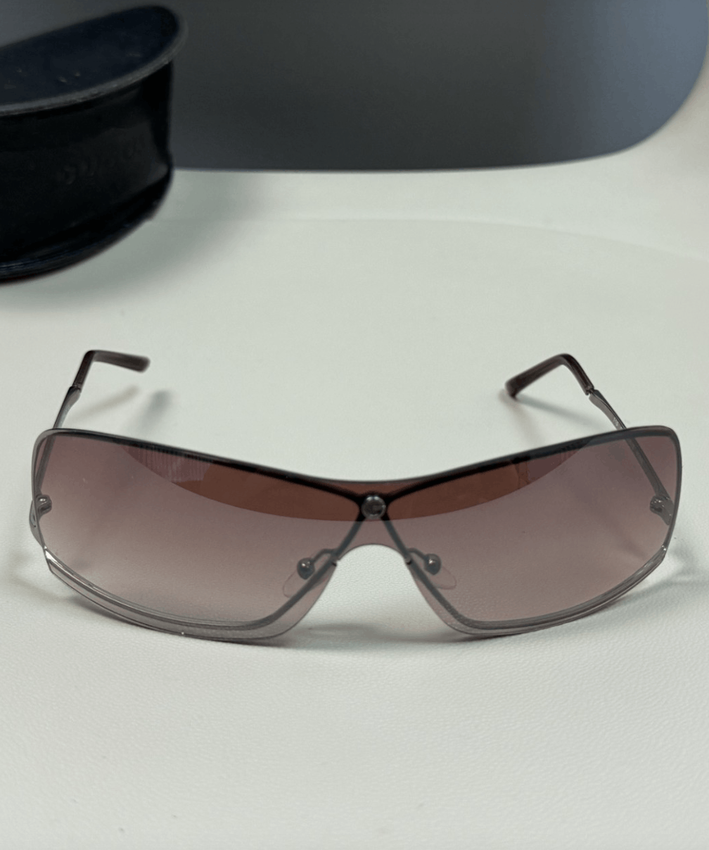 Gucci Gucci Sunglasses GG1709 Mask Logo Shield Sport Size ONE SIZE - 6 Thumbnail
