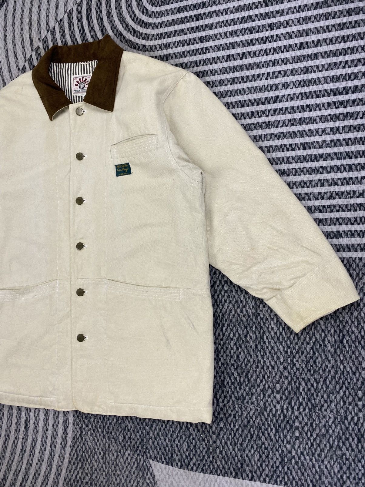 Vintage 🔥Vintae 80s COCKNEY Union Made Workwear Chore Jacket Size US M / EU 48-50 / 2 - 4 Thumbnail