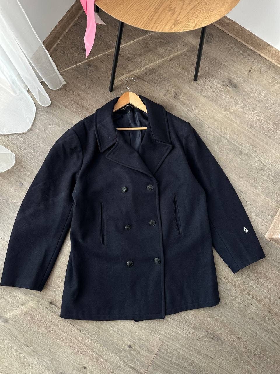 Japanese Brand × Vintage Vintage Japanese Michel Beaudouin Blue Coat Jacket Size US XL / EU 56 / 4 - 9 Thumbnail