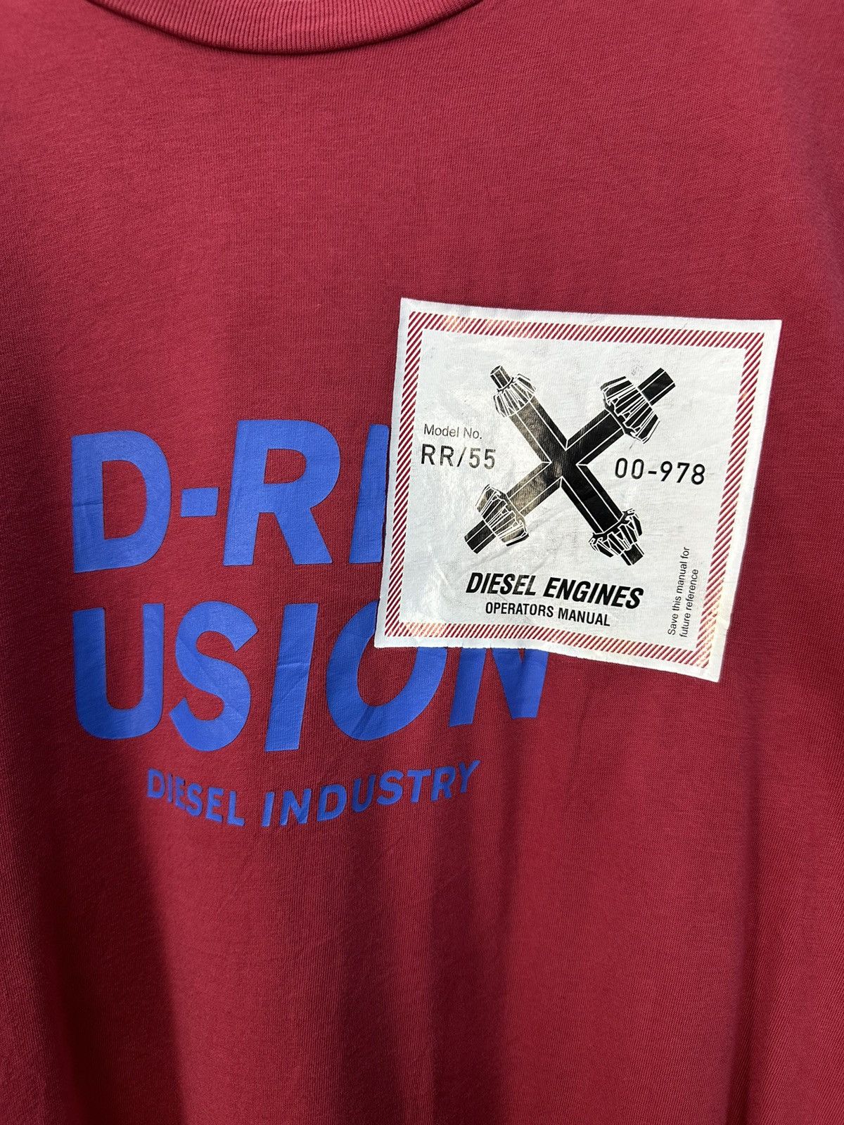 Diesel Diesel Industries Printed Tshirt A938 Size US L / EU 52-54 / 3 - 3 Thumbnail