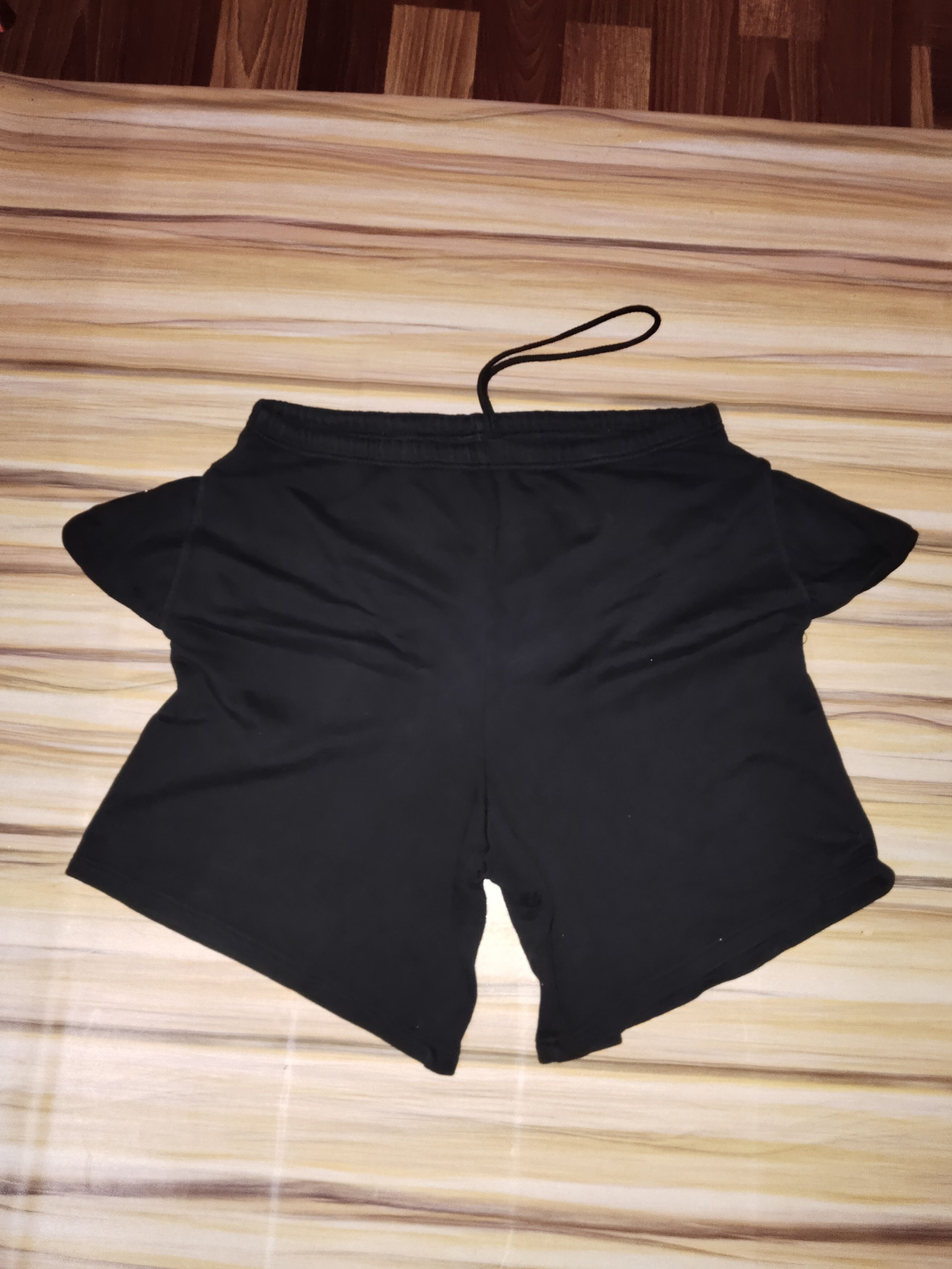 Off-White OFF-WHITE Black Short Size US 35 - 2 Thumbnail