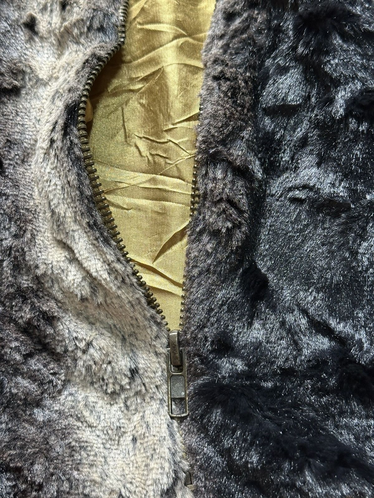 Other Forts Faux Fur Hooded Vest Size XS / US 0-2 / IT 36-38 - 8 Thumbnail