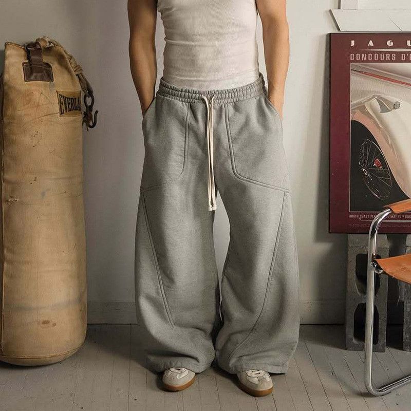 Street Hip Hop Wide Leg Baggy Sweatpants
