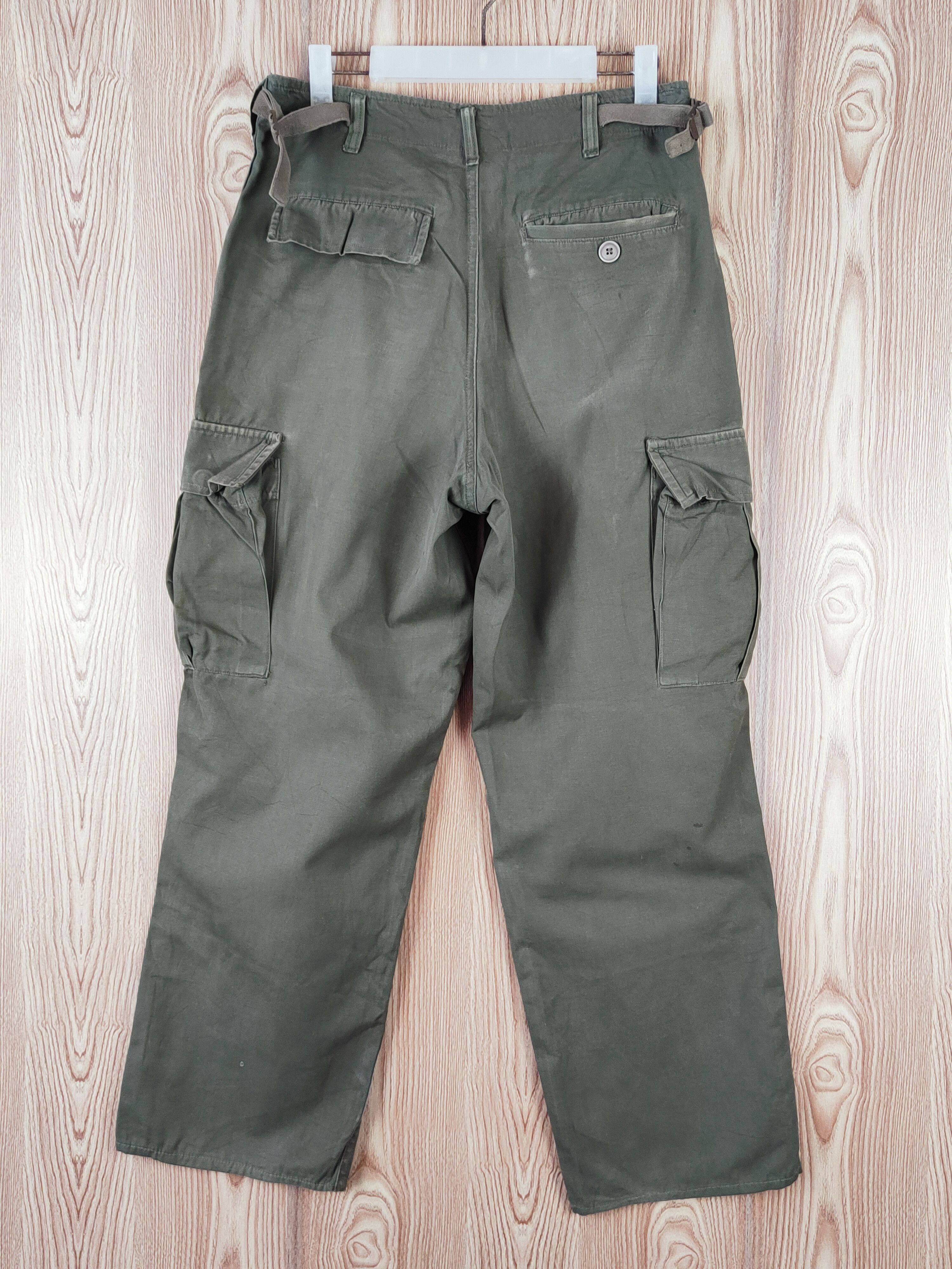 Japanese Brand military vintage Green Tactical Cargo Pants #W619 Size US 30 / EU 46 - 7 Thumbnail