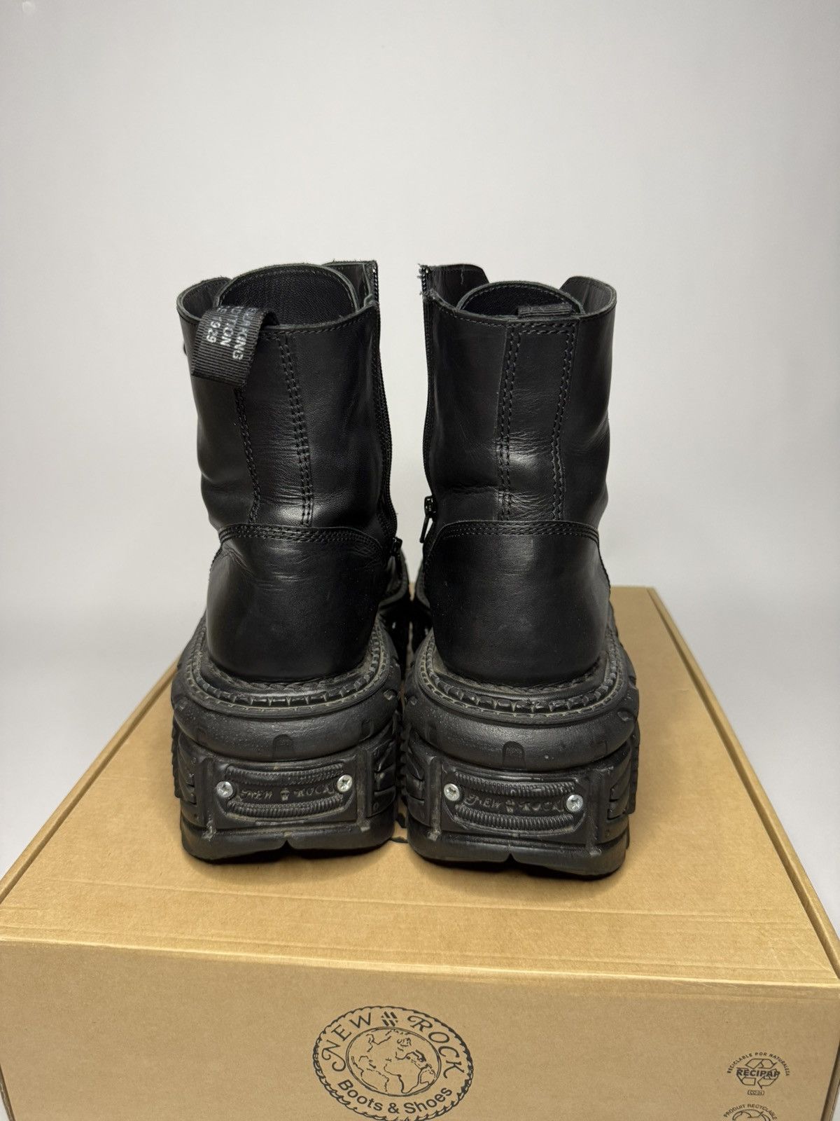 New Rock New Rock M-Tank083-C1 boots Size US 11 / EU 44 - 5 Thumbnail