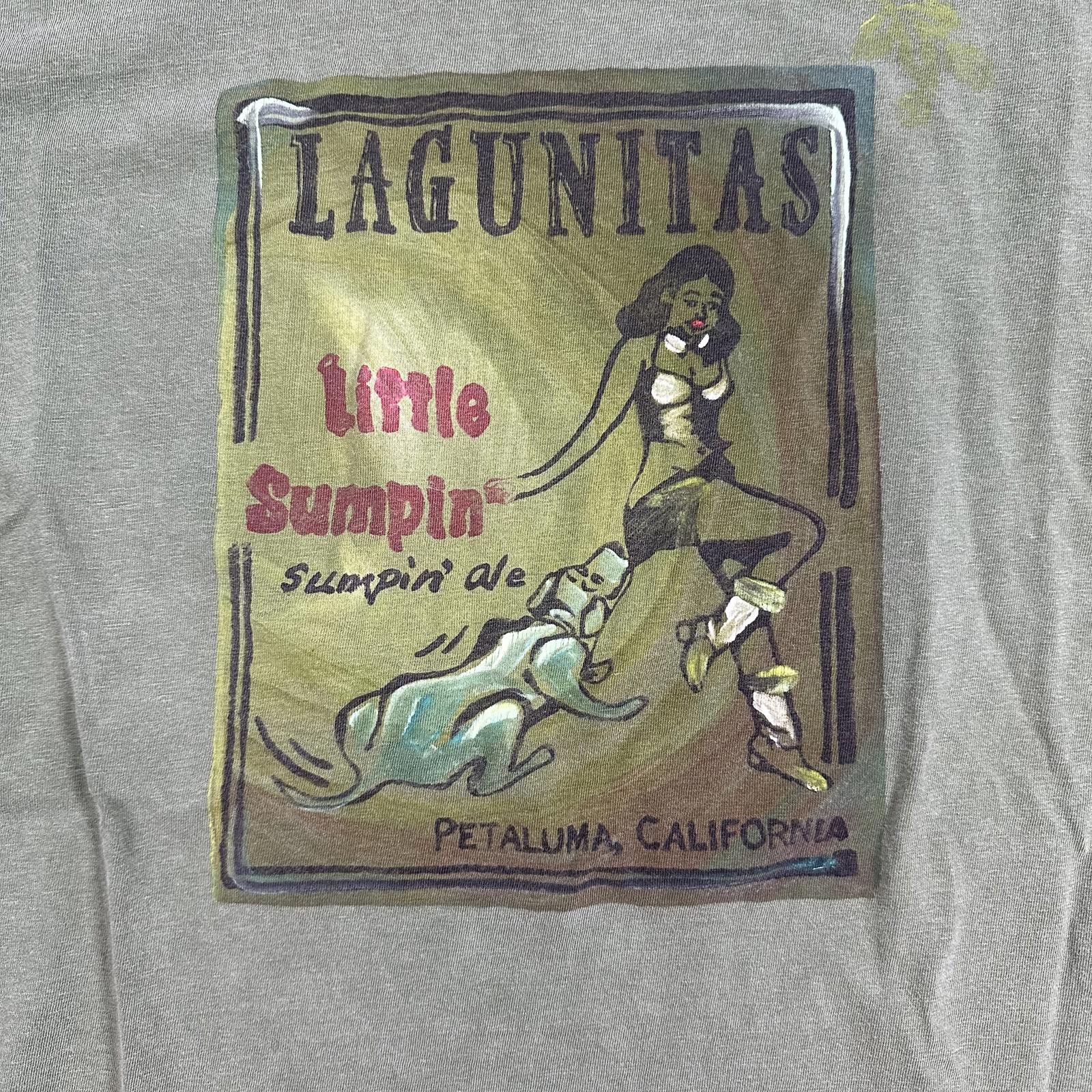 Other Lagunitas Mens T-shirt Medium Green Vintage Graphic Size US M / EU 48-50 / 2 - 3 Thumbnail