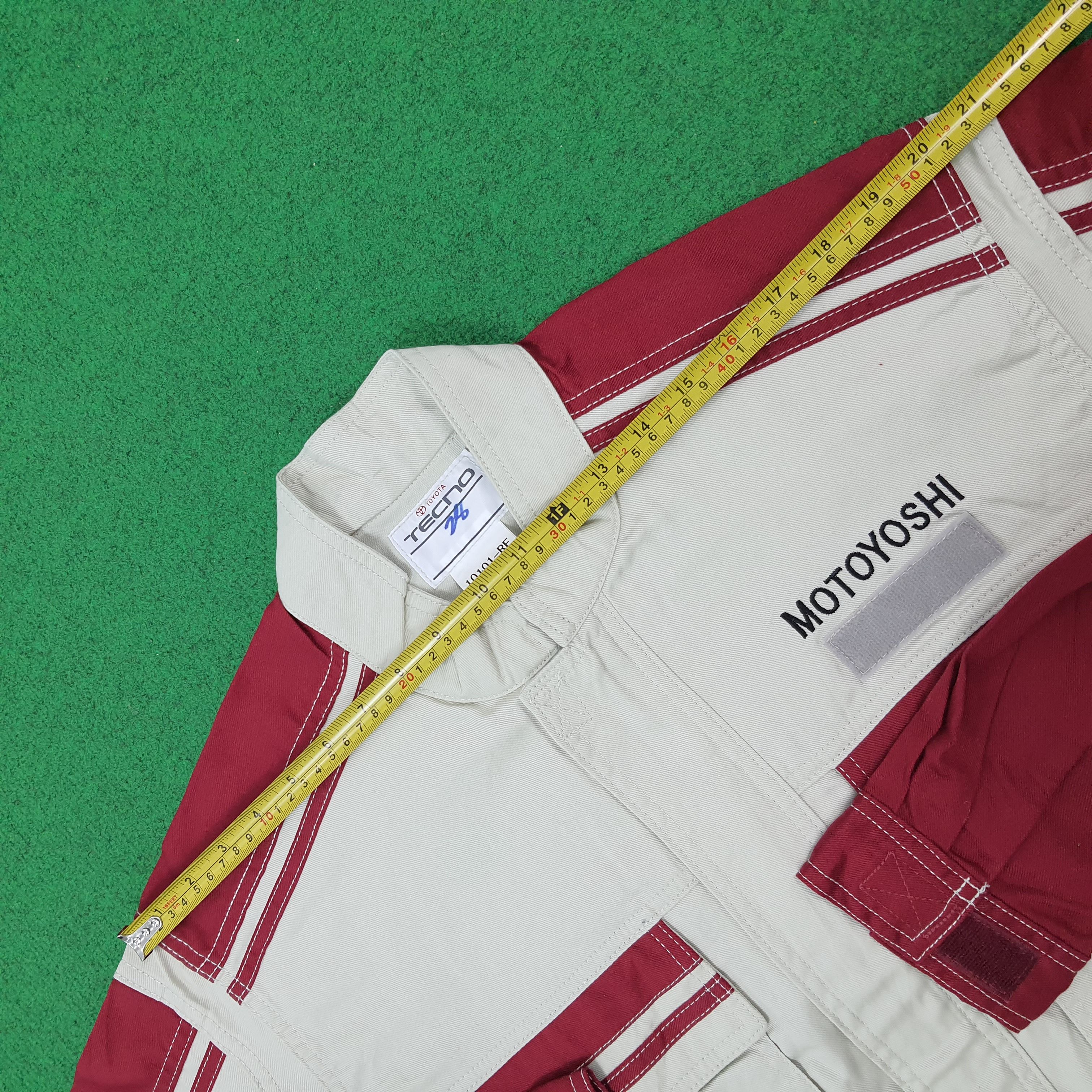 Japanese Brand Vintage Toyota Tecno Racing 90s Workwear Coverall C274N26 Size US L / EU 52-54 / 3 - 10 Thumbnail