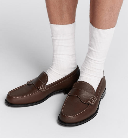 Dior o1w1db10426 3LO146 Granville Loafers in Brown Size US 12 / EU 45 - 6 Thumbnail