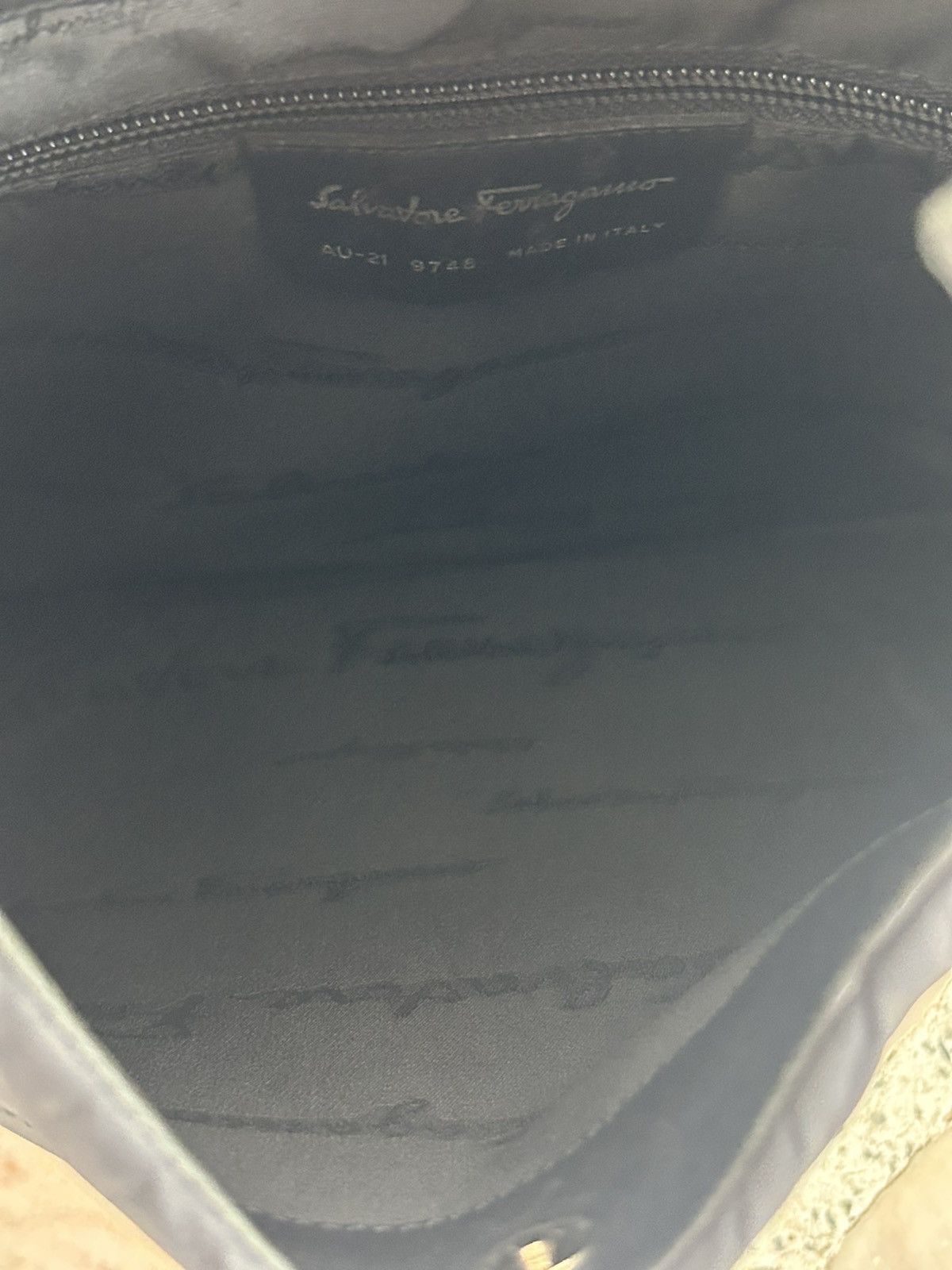 Salvatore Ferragamo Salvatore Ferragamo Sport Black Handle Beg Size ONE SIZE - 6 Thumbnail