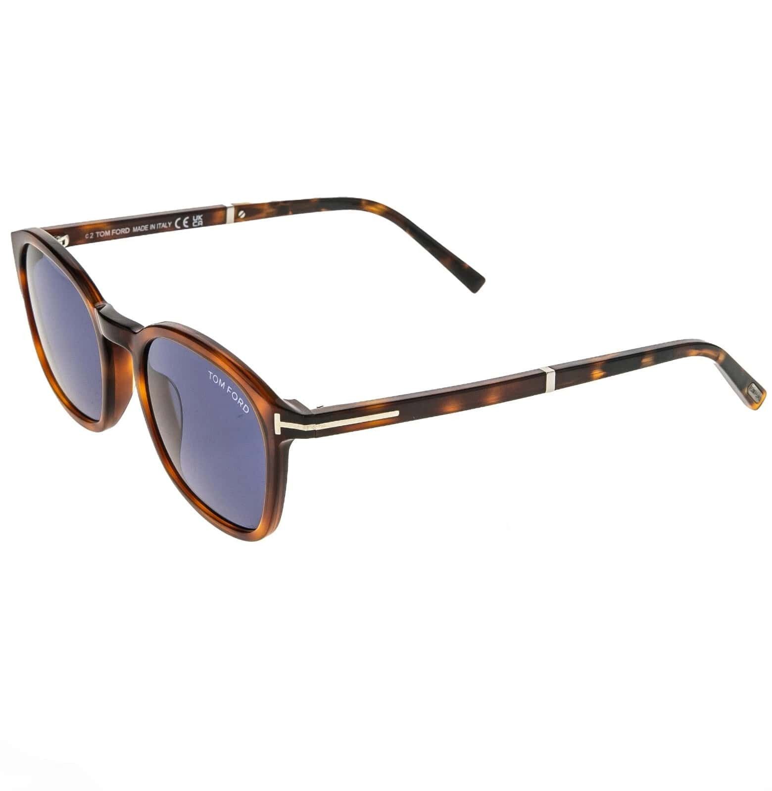 Tom Ford TOM FORD JAYSON TF1020 53V Brown Blue Unisex Sunglasses 1020 Size ONE SIZE - 4 Thumbnail
