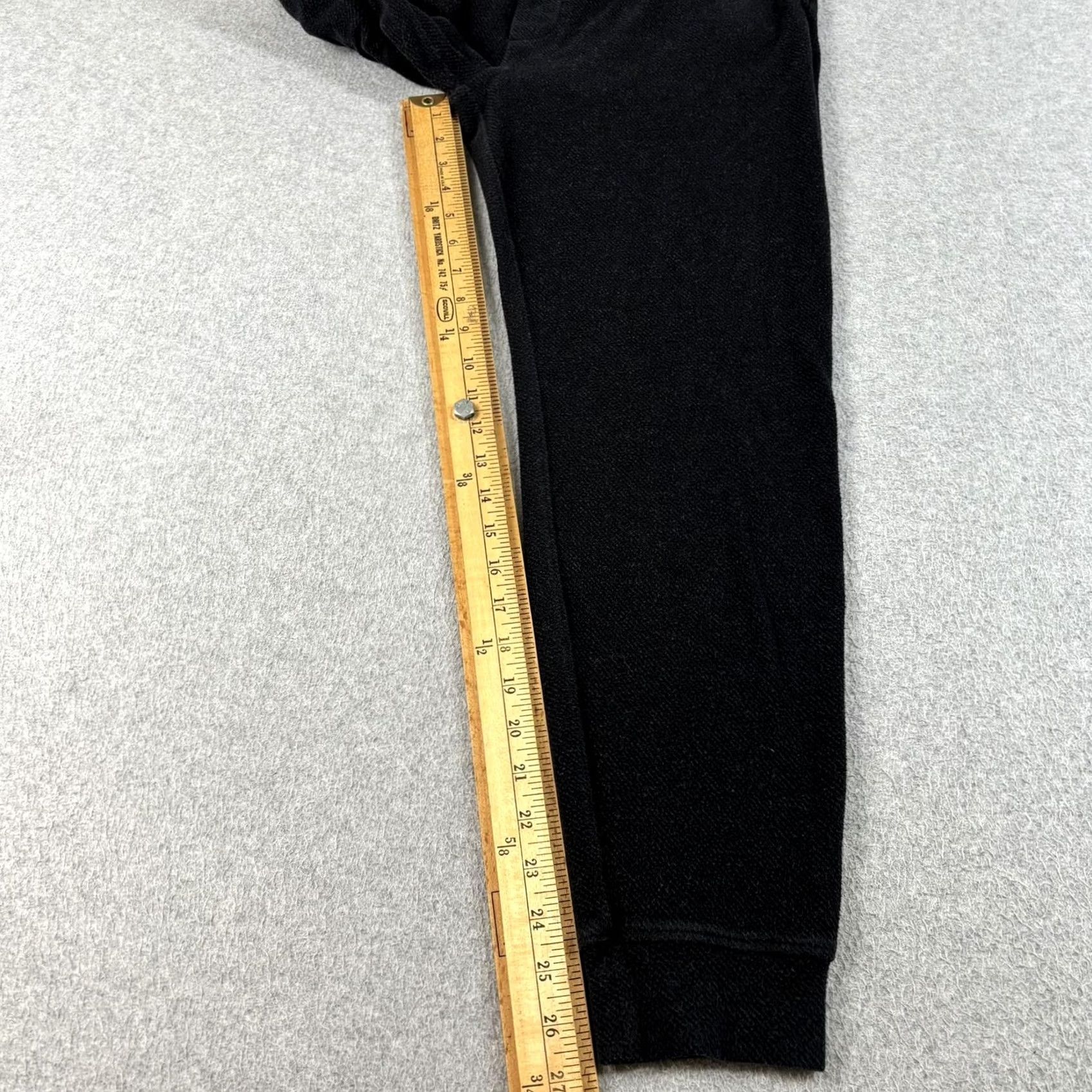Faherty Faherty Jogger Pants Mens M Black Knit Pockets Loungewear Athleisure Comfy Size US 31 - 7 Thumbnail