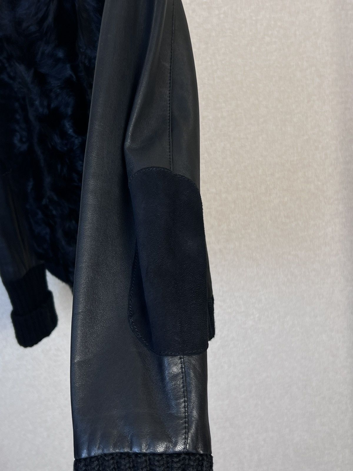 Prada Prada Shearling Leather Black Jacket Size 40 Size S / US 4 / IT 40 - 8 Thumbnail
