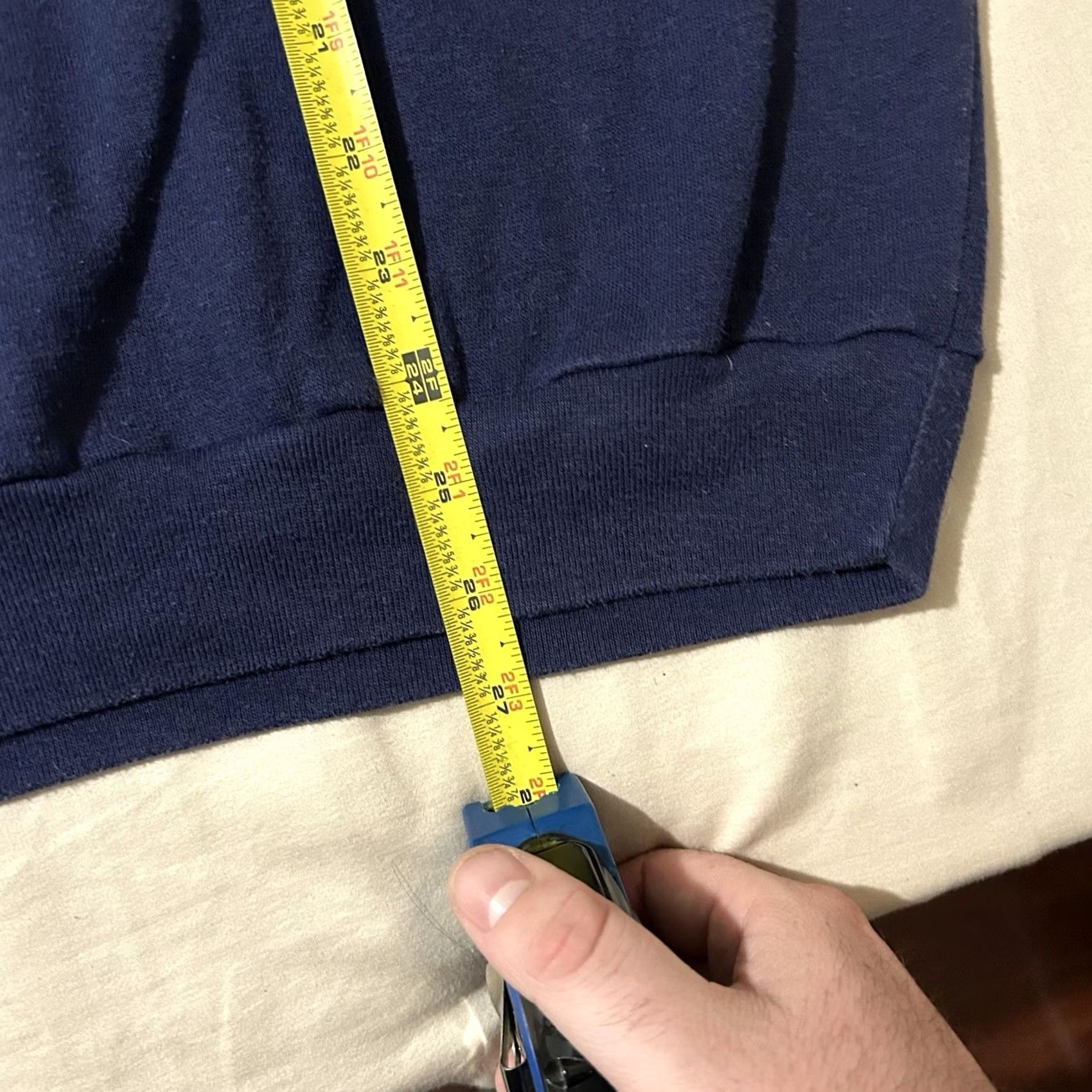 Vintage VINTAGE 70s Auburn Tigers Short Sleeve V Neck Sweater L Blue Mens Pullover Size Large Size US L / EU 52-54 / 3 - 6 Thumbnail