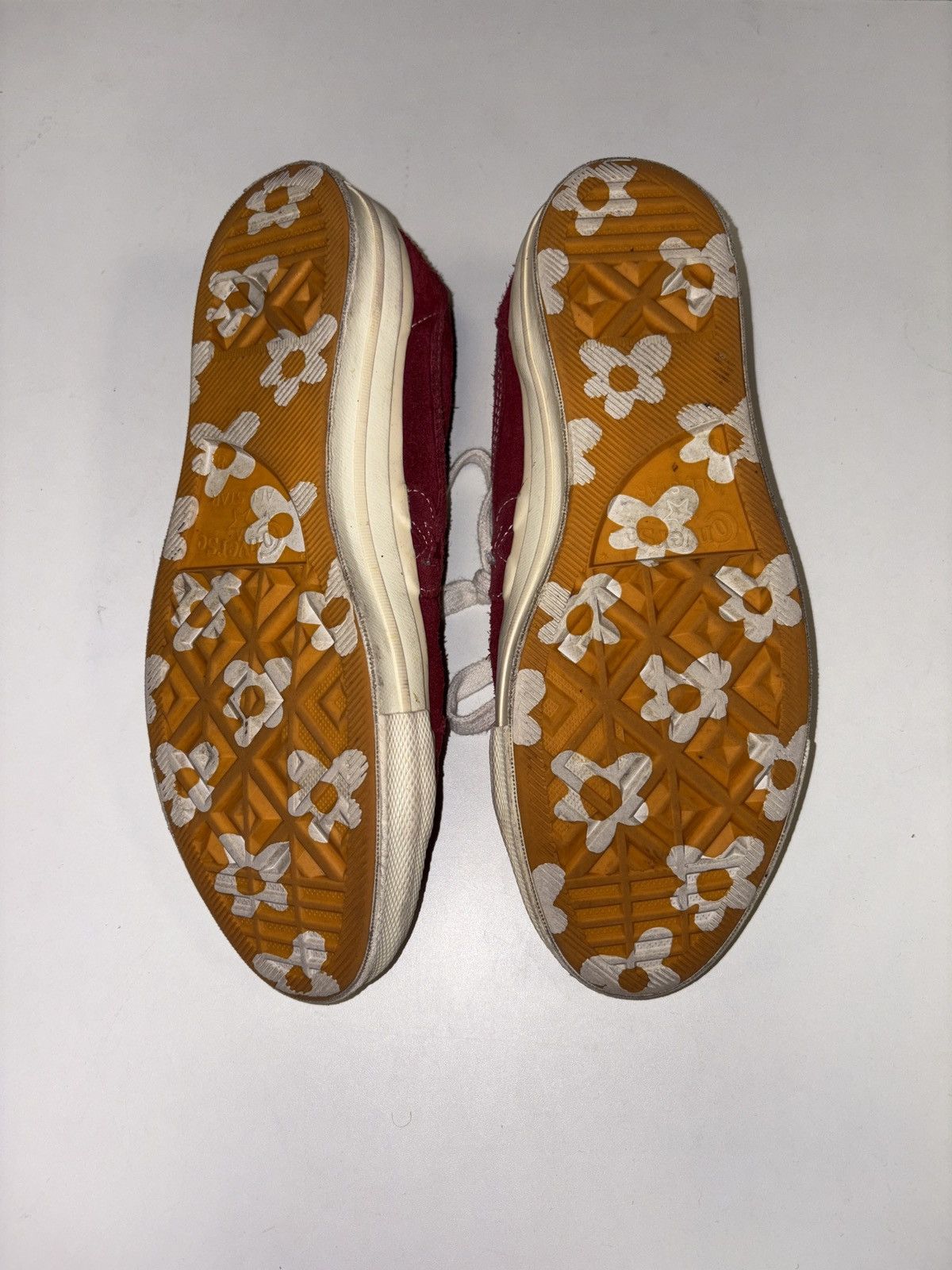 Converse Converse One Star Ox Tyler the Creator Golf Fleur Mono Red Size US 8.5 / EU 41-42 - 6 Thumbnail