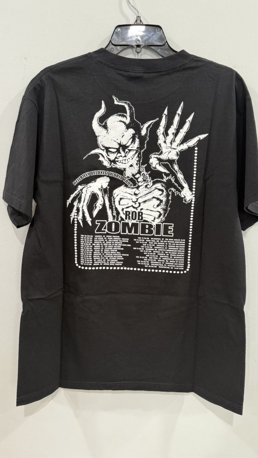 Band Tees Rob Zombie “HELLBILLY DELUXE 2 WORLD TOUR" Tee Size Large Size US L / EU 52-54 / 3 - 5 Thumbnail