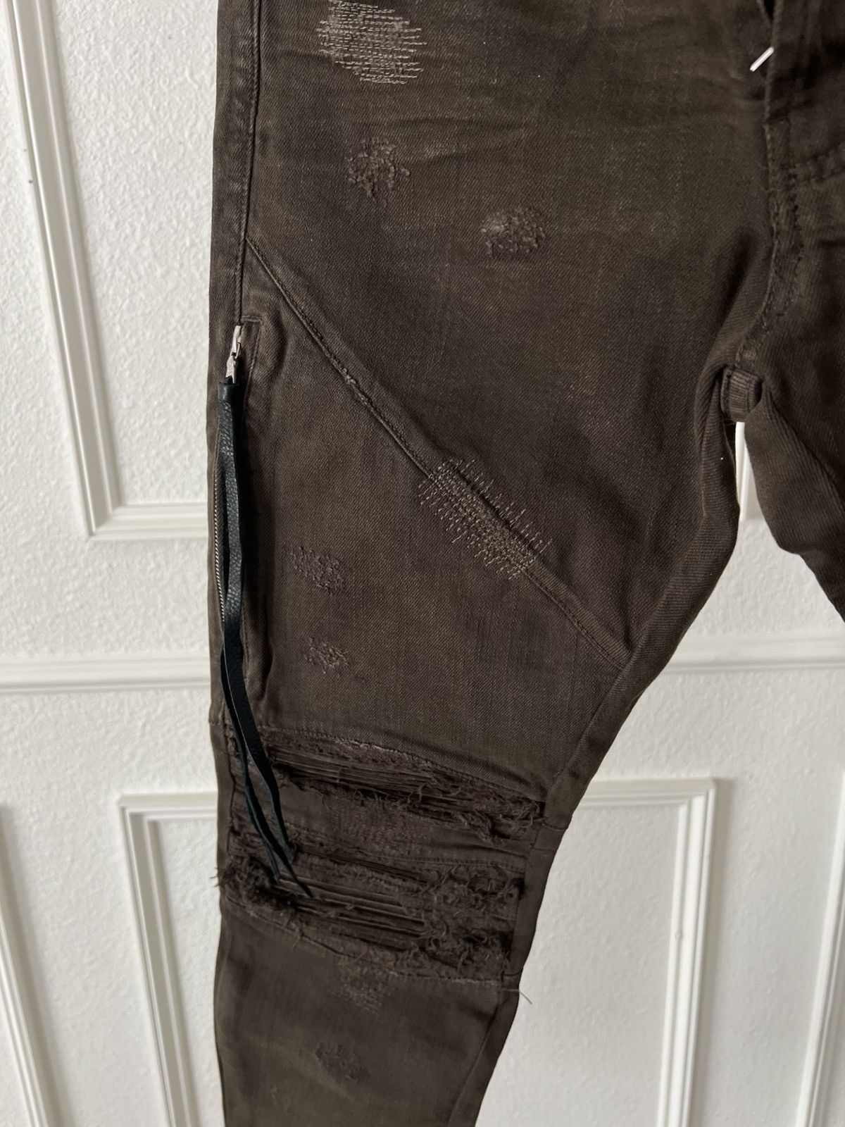 Amiri × Vintage Original Amiri, dark olive green Size US 34 / EU 50 - 5 Thumbnail