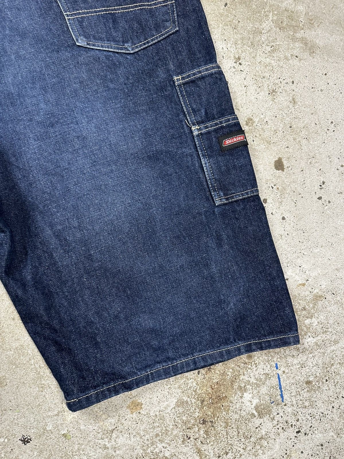 Dickies Vintage Y2K Dickies Baggy Jorts Jeans Denim Carpenter Cargo Size US 42 / EU 58 - 4 Thumbnail