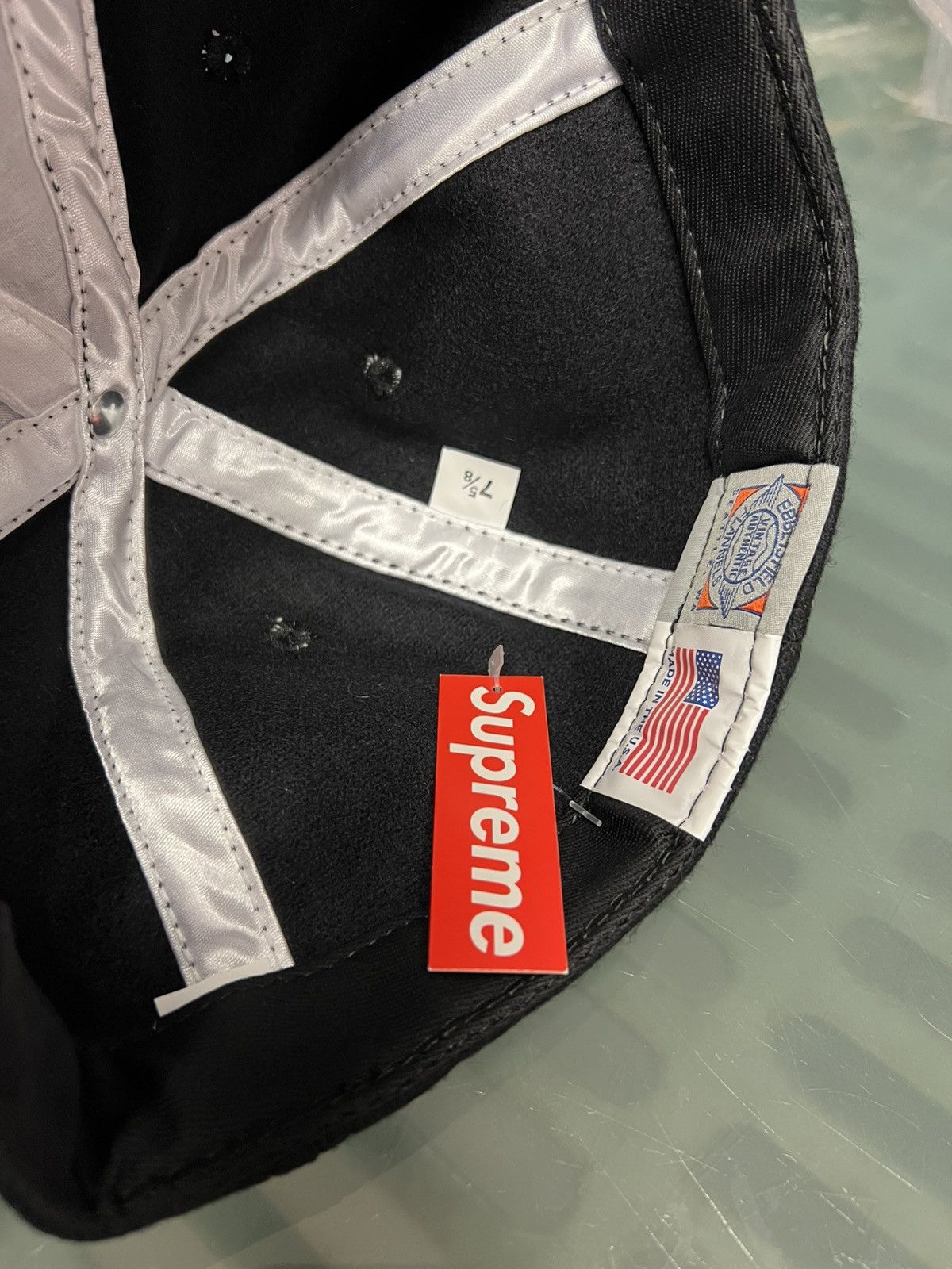 Supreme SS23 SUPREME EBBETS S LOGO FITTED 6-PANEL CAP HAT 7 5/8 2023 Size ONE SIZE - 6 Thumbnail