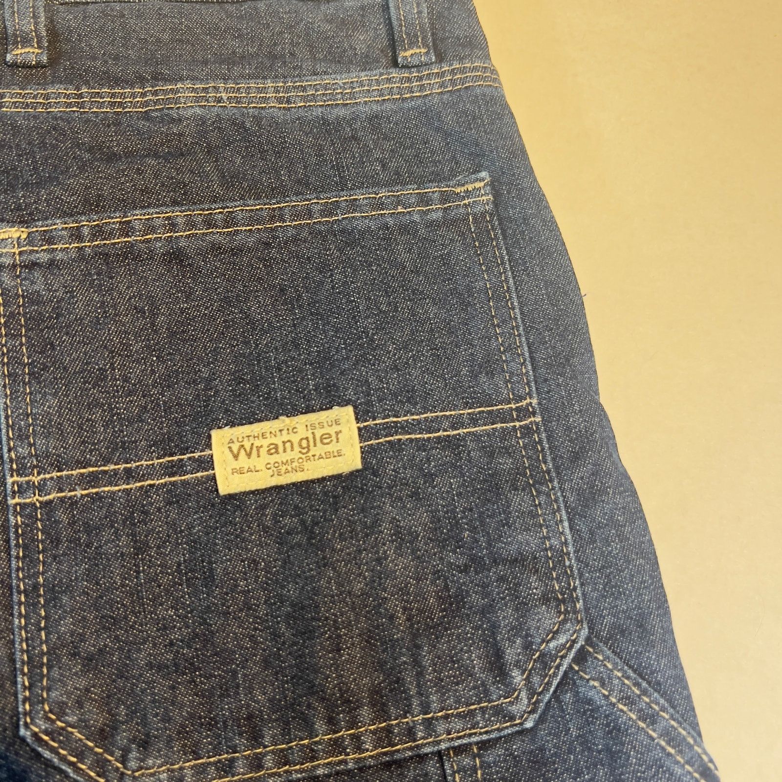 Wrangler Wrangler Fleece Lined Carpenter Jean Vintage W42xL32 Dark Size US 42 / EU 58 - 15 Thumbnail