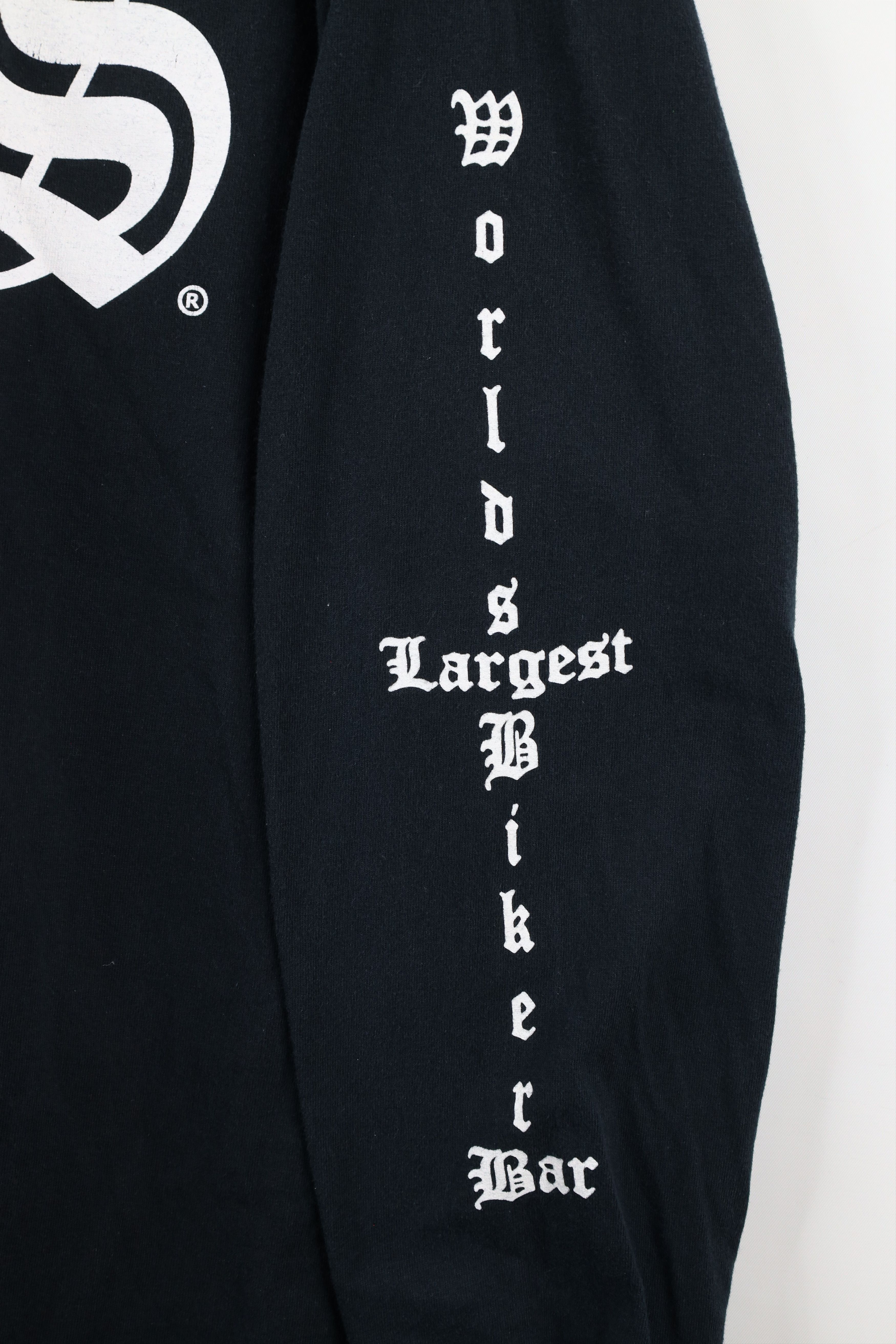 Vintage Vintage Streetwear Saloon Motorcycle Long Sleeve T-Shirt Size US XXL / EU 58 / 5 - 4 Thumbnail