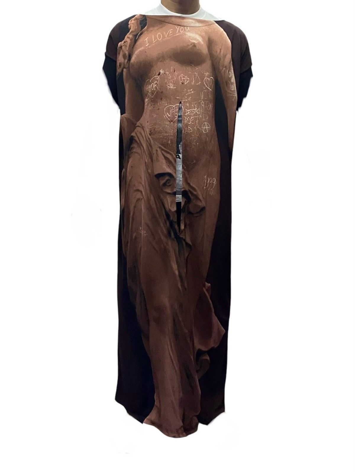 Jean Paul Gaultier Jean Paul Gaultier SS1999 Runway Goddess Trompe L’ocil Dress Size S / US 4 / IT 40 - 2 Thumbnail