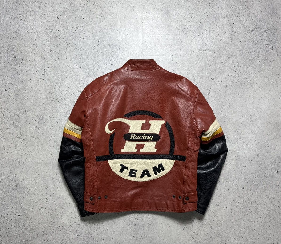 Vintage Spidi Team Moto Racing Leather Biker Jacket Size US L / EU 52-54 / 3 - 10 Thumbnail