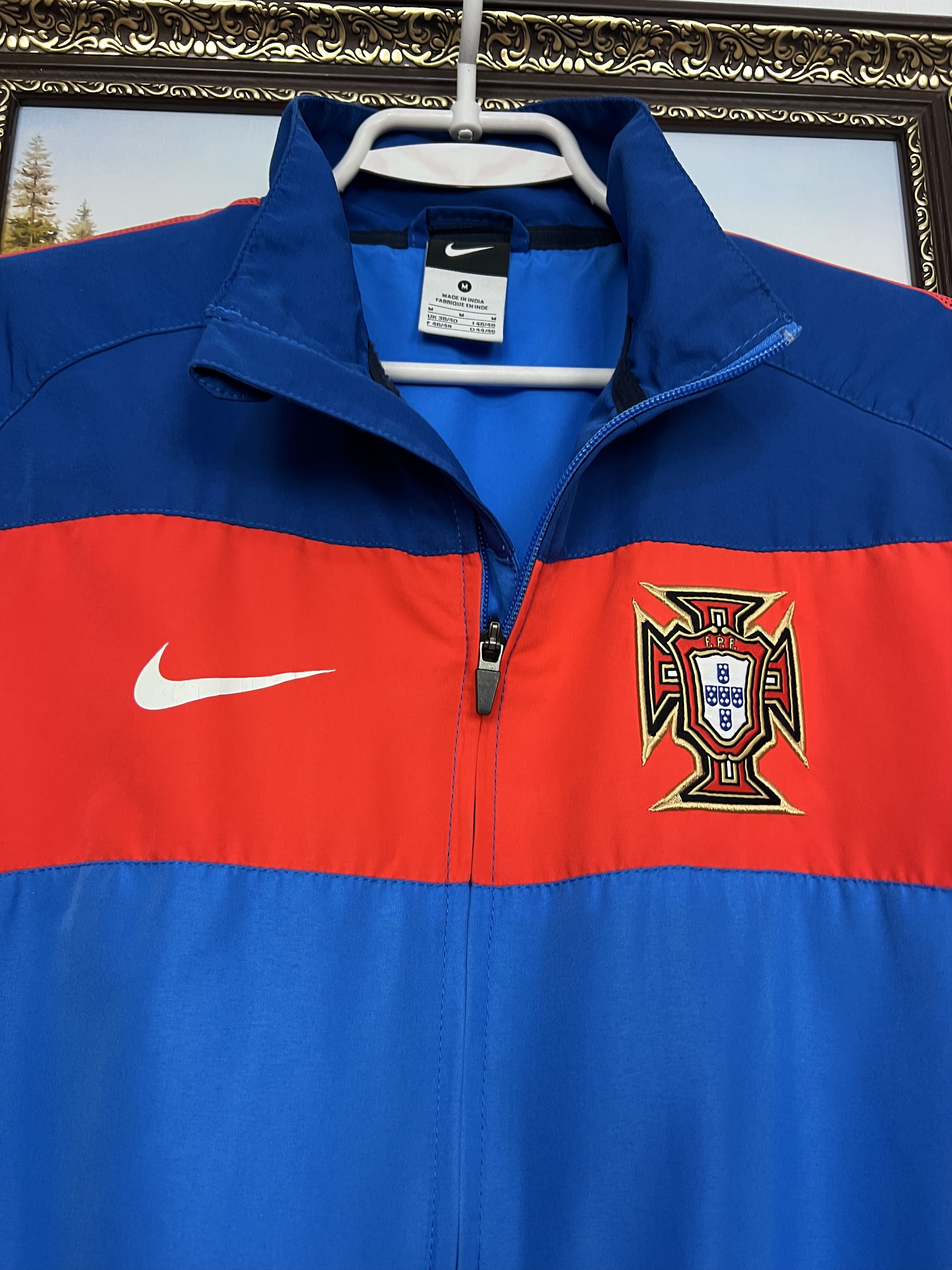 Nike Vintage Nike Portugal Football Jacket Soccer Track Top Zip Size US M / EU 48-50 / 2 - 3 Thumbnail