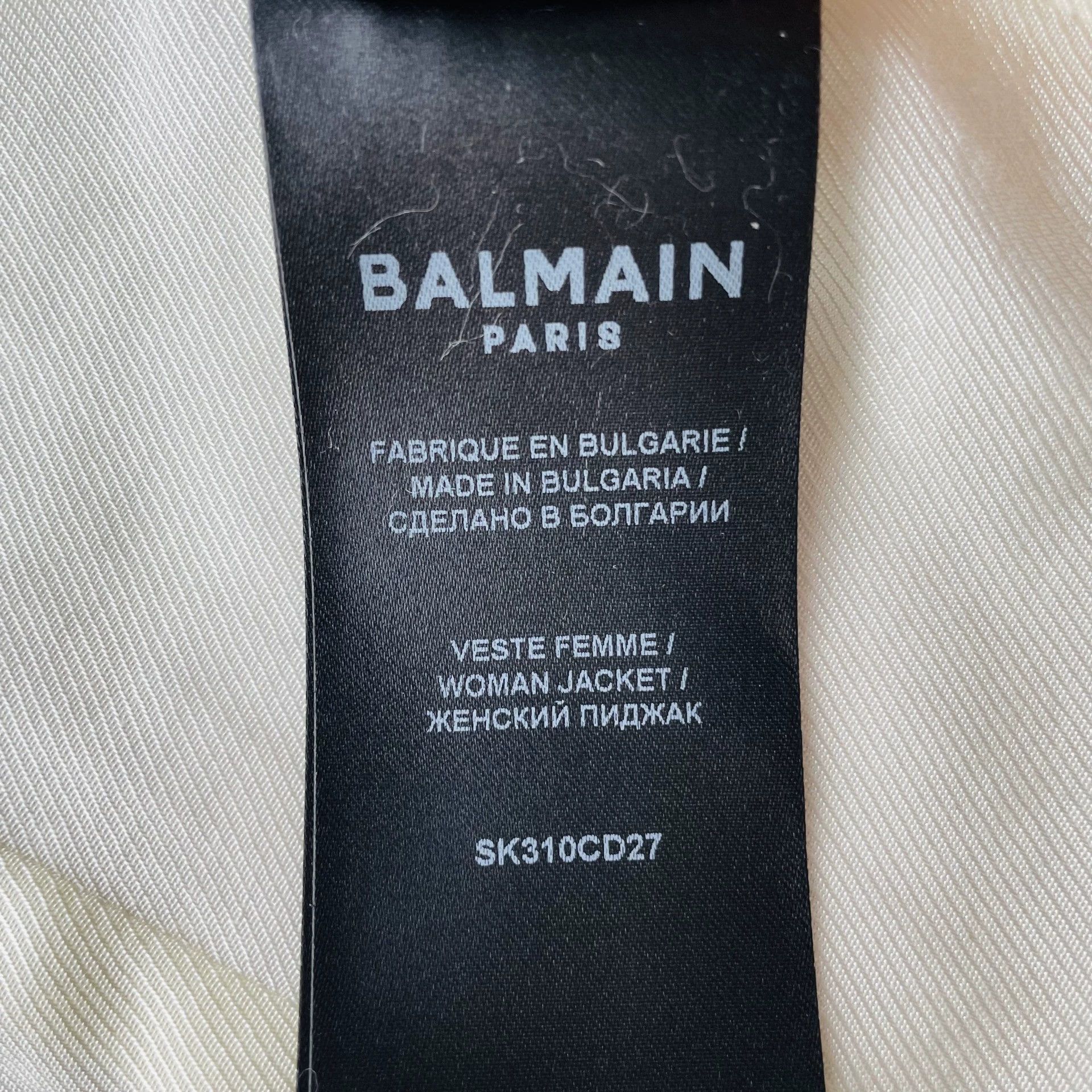 Balmain BALMAIN 99 new rabbit fur pink women's cardigan 34 Size XS / US 0-2 / IT 36-38 - 7 Thumbnail