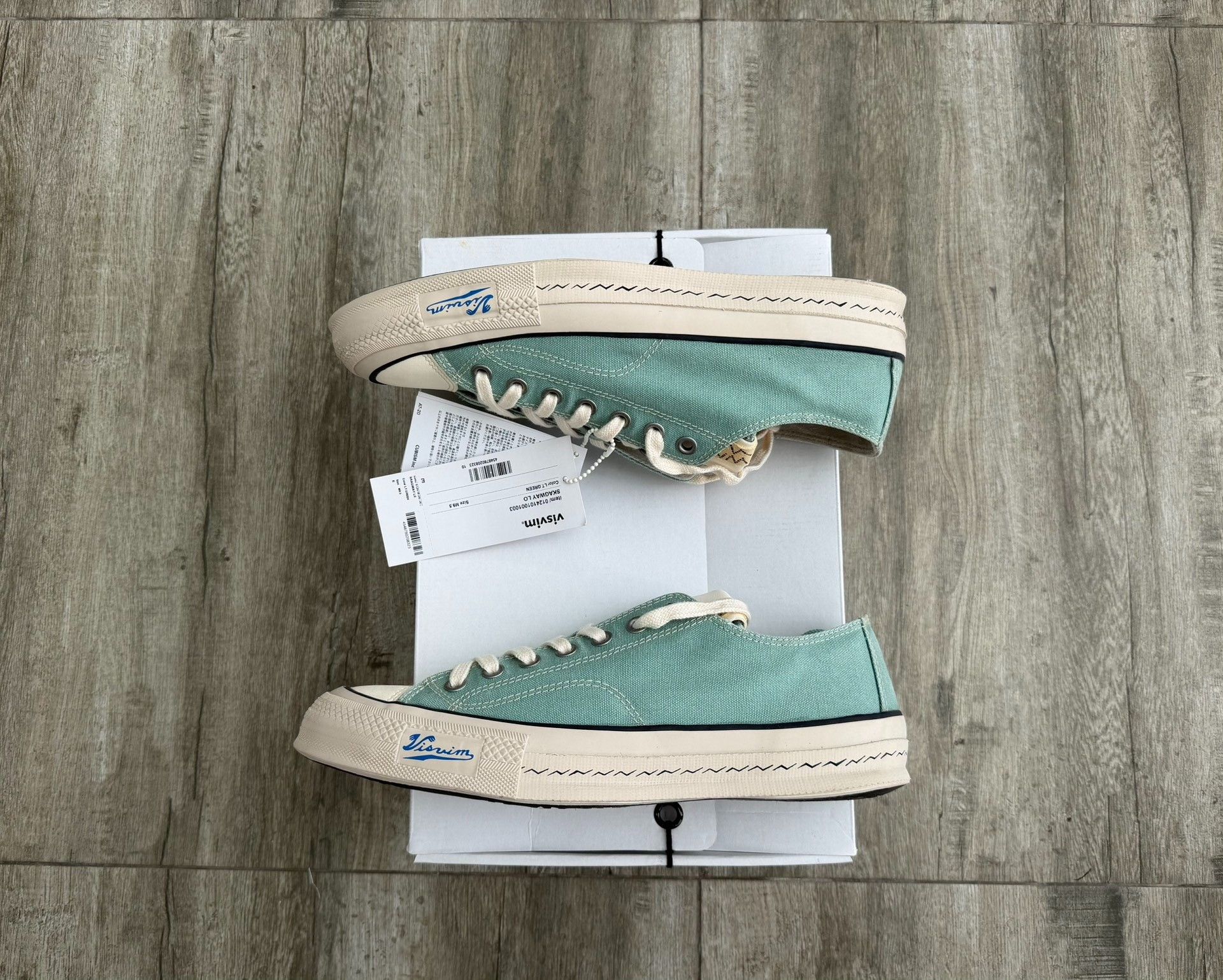 Visvim VISVIM SKAGWAY LO Canvas Shoes Size US 9.5 / EU 42-43 - 2 Thumbnail