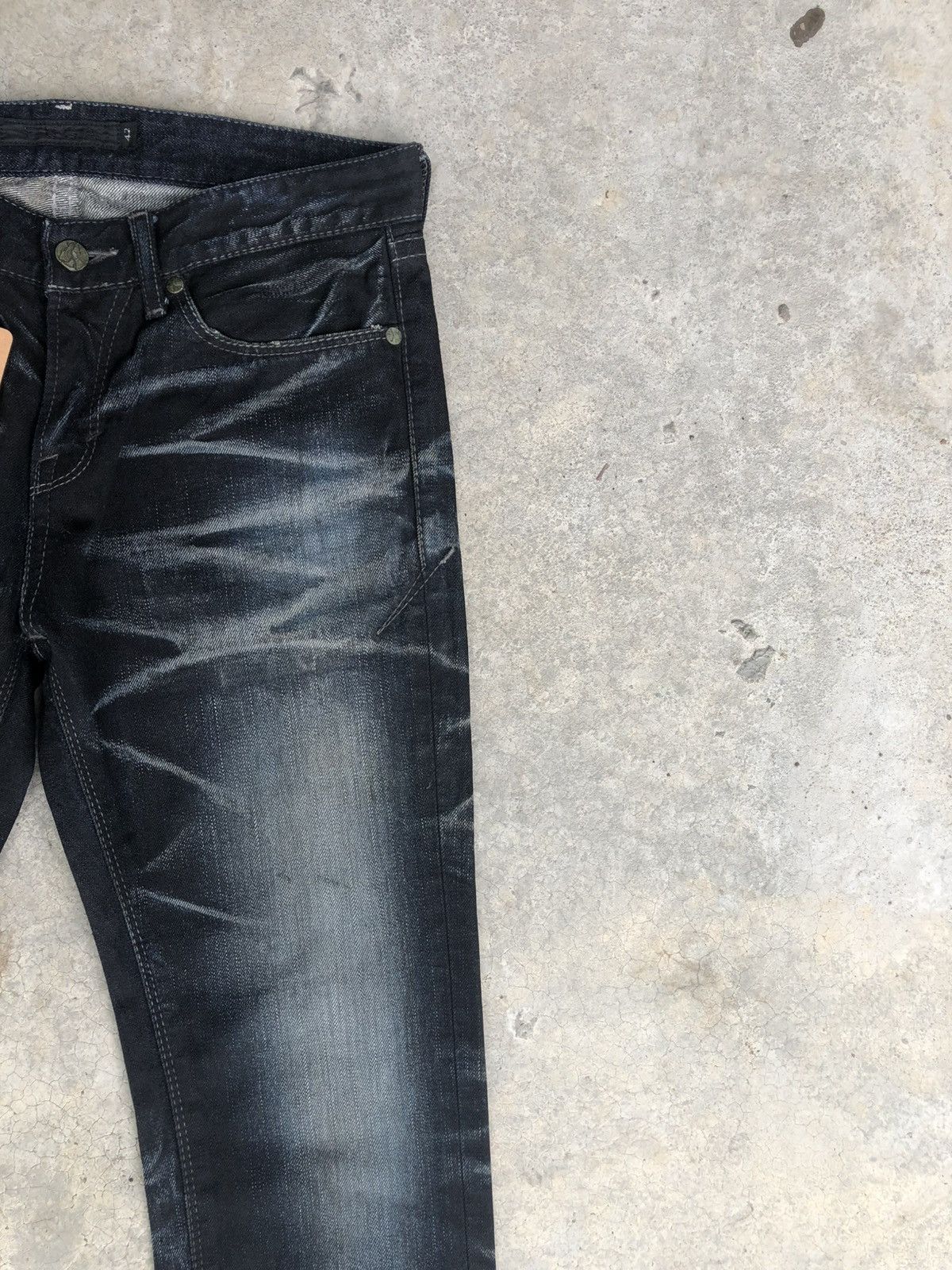 GOSTAR DE FUGA Japanese Fuga Distressed Jeans Slim Size US 30 / EU 46 - 5 Thumbnail