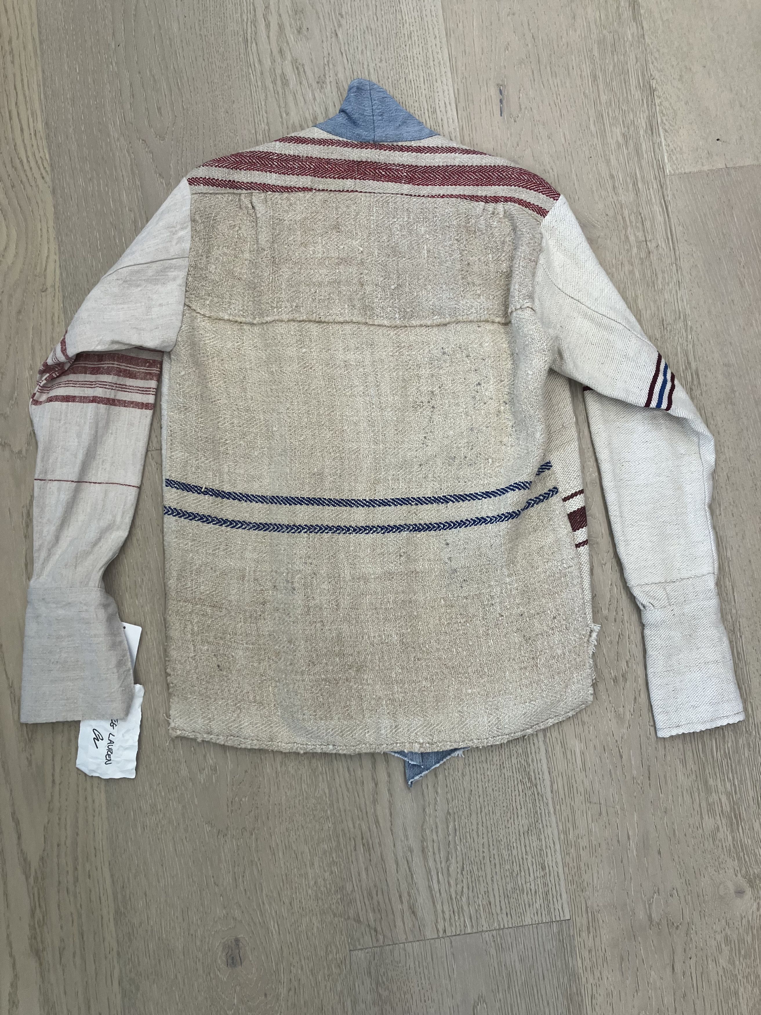 Greg Lauren $1725 NWT Greg Lauren Ivory Hemp Sack GL1 Size US S / EU 44-46 / 1 - 6 Thumbnail